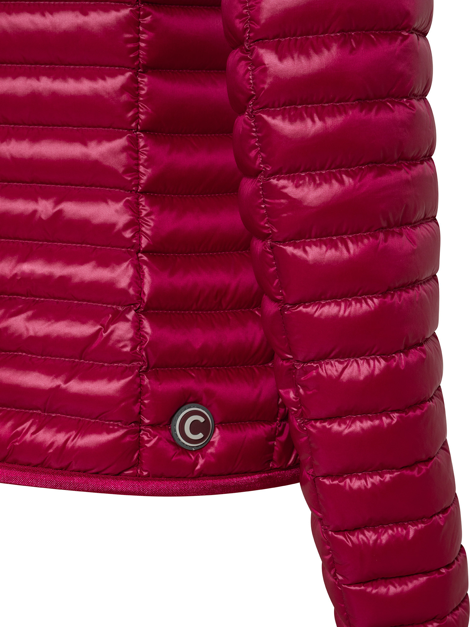Lightweight quilted hooded jacket, Pink Fuchsia, large image number 2