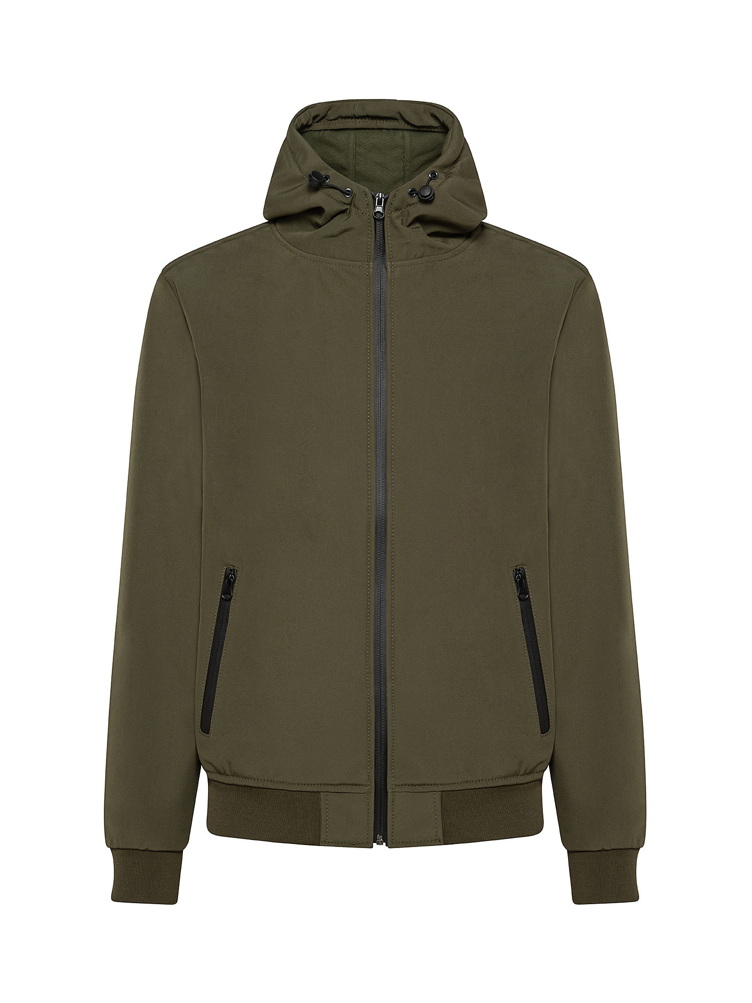 Hooded jacket, Olive Green, large image number 0