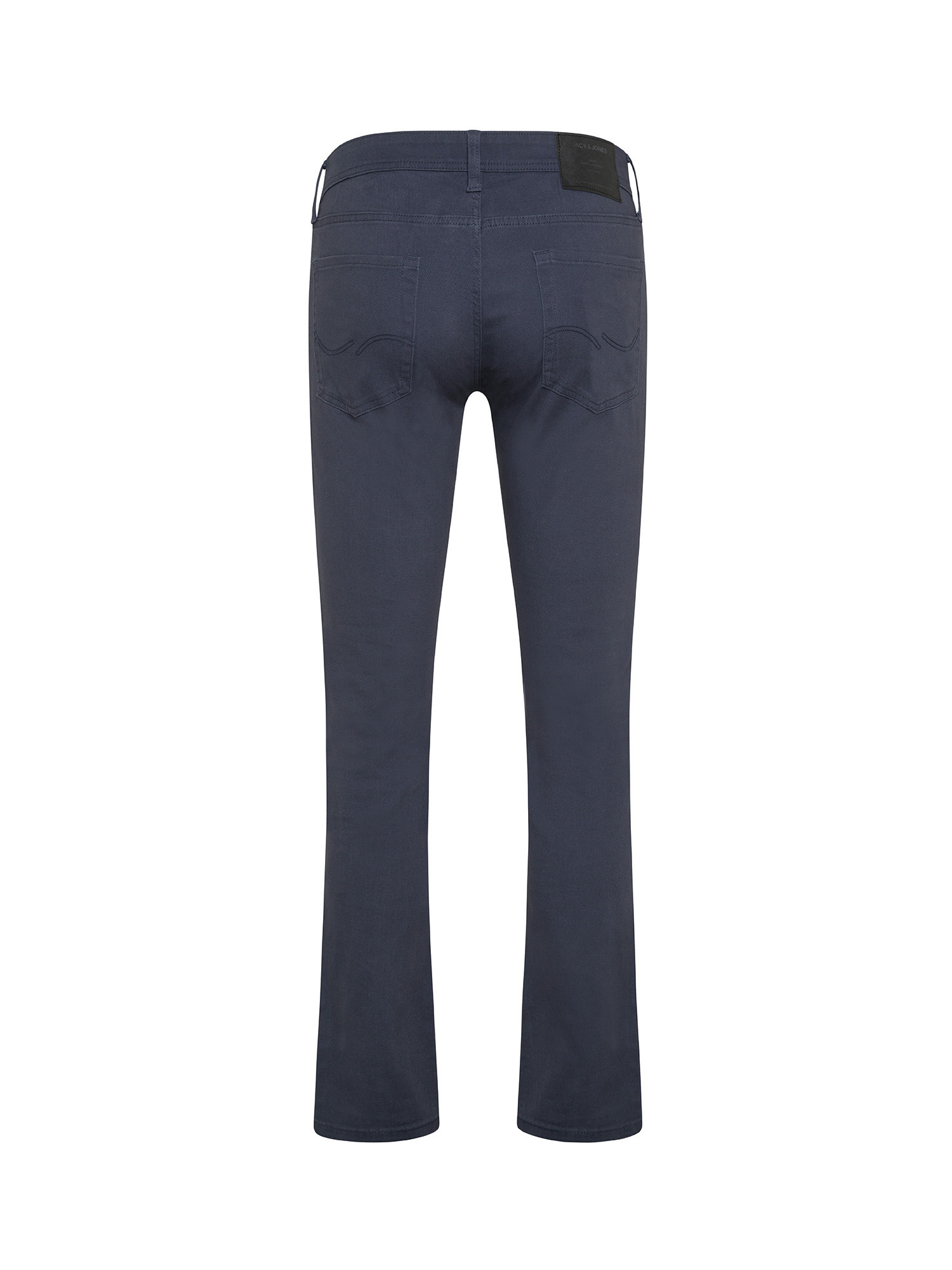 Jack & Jones - Pantaloni slim fit cinque tasche, Blu scuro, large image number 1
