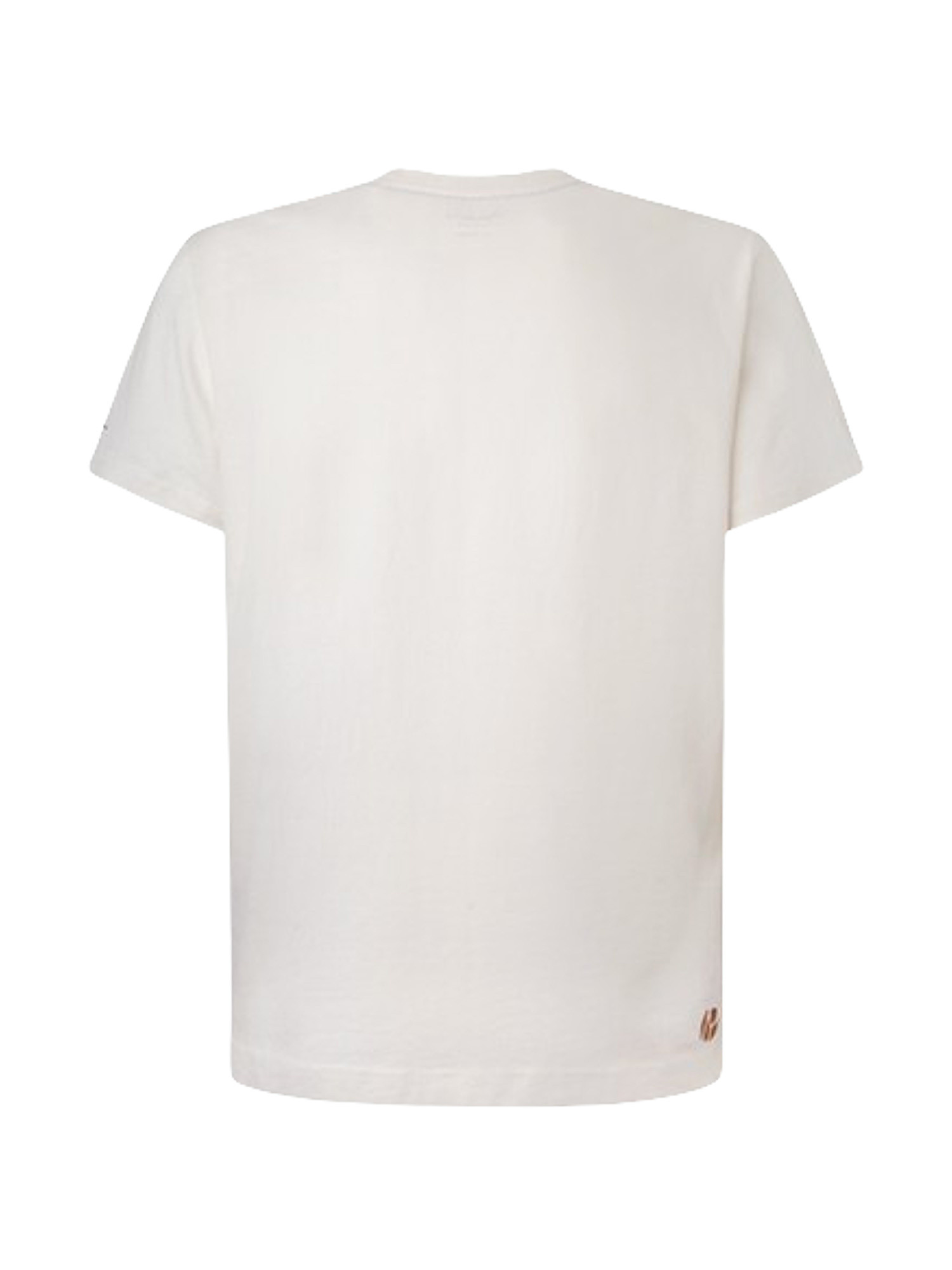 T-shirt con effetto vernice aegir, Beige, large