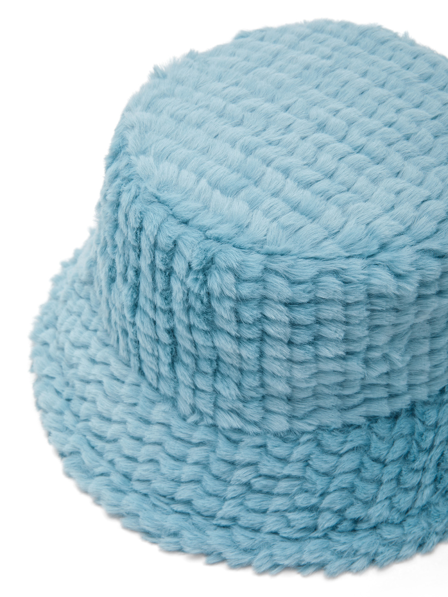 Koan - Cappello in ecopelliccia, Azzurro, large image number 1