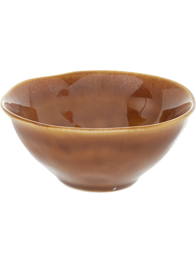 Ripple porcelain bowl