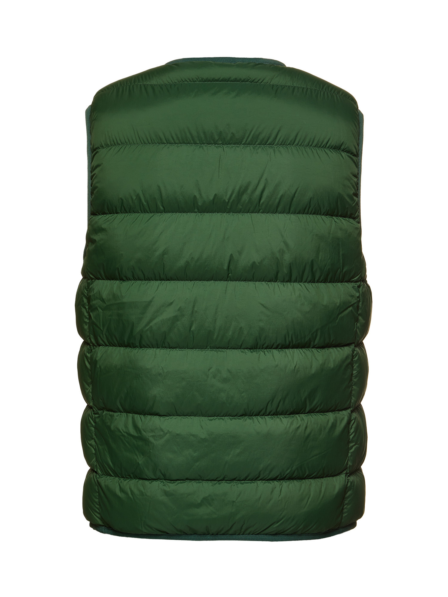 Tommy Jeans -Sleeveless down jacket in nylon, Green, large image number 1