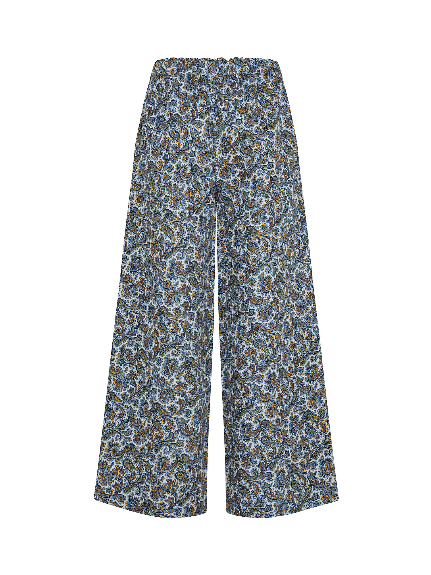 Cashmere patterned trousers, Multicolor, large image number 1