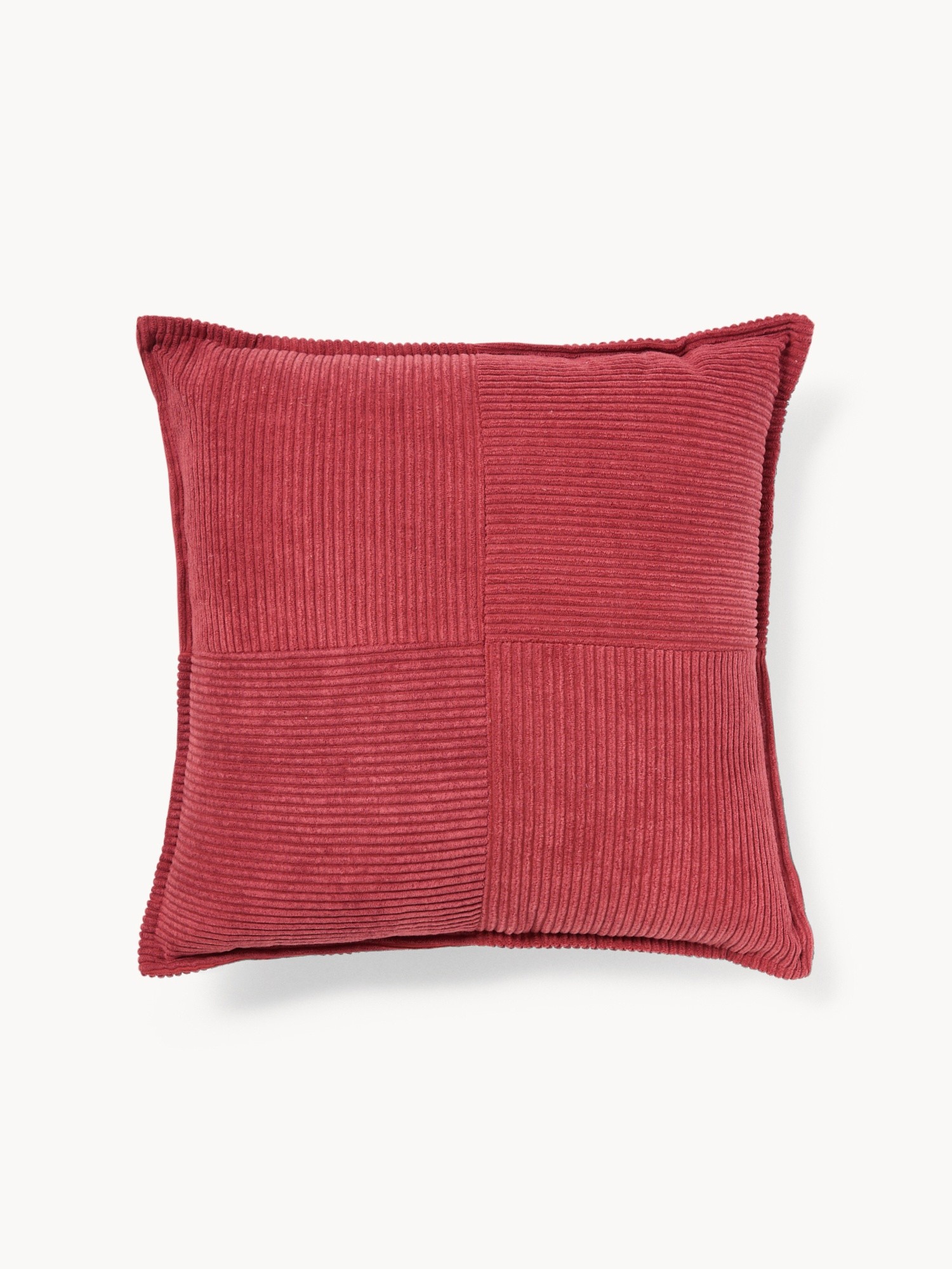 Corduroy Cushion 45x45cm  - Discounted Price, Purple, large image number 0
