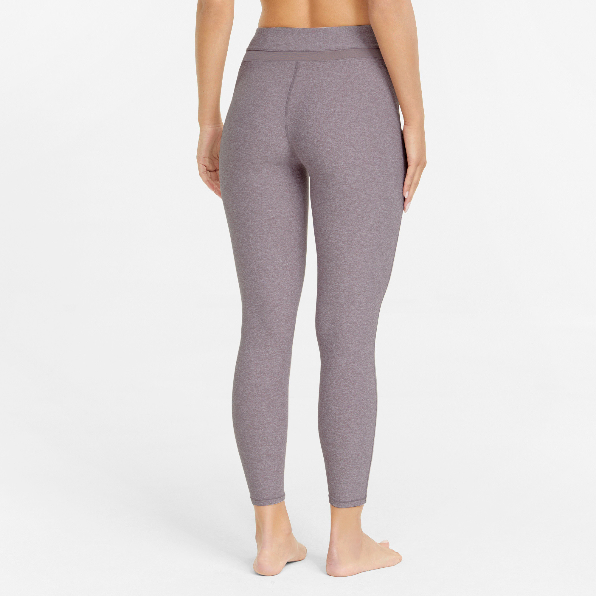 Yoga Leggings in drycell, Light Grey Melange, large image number 3