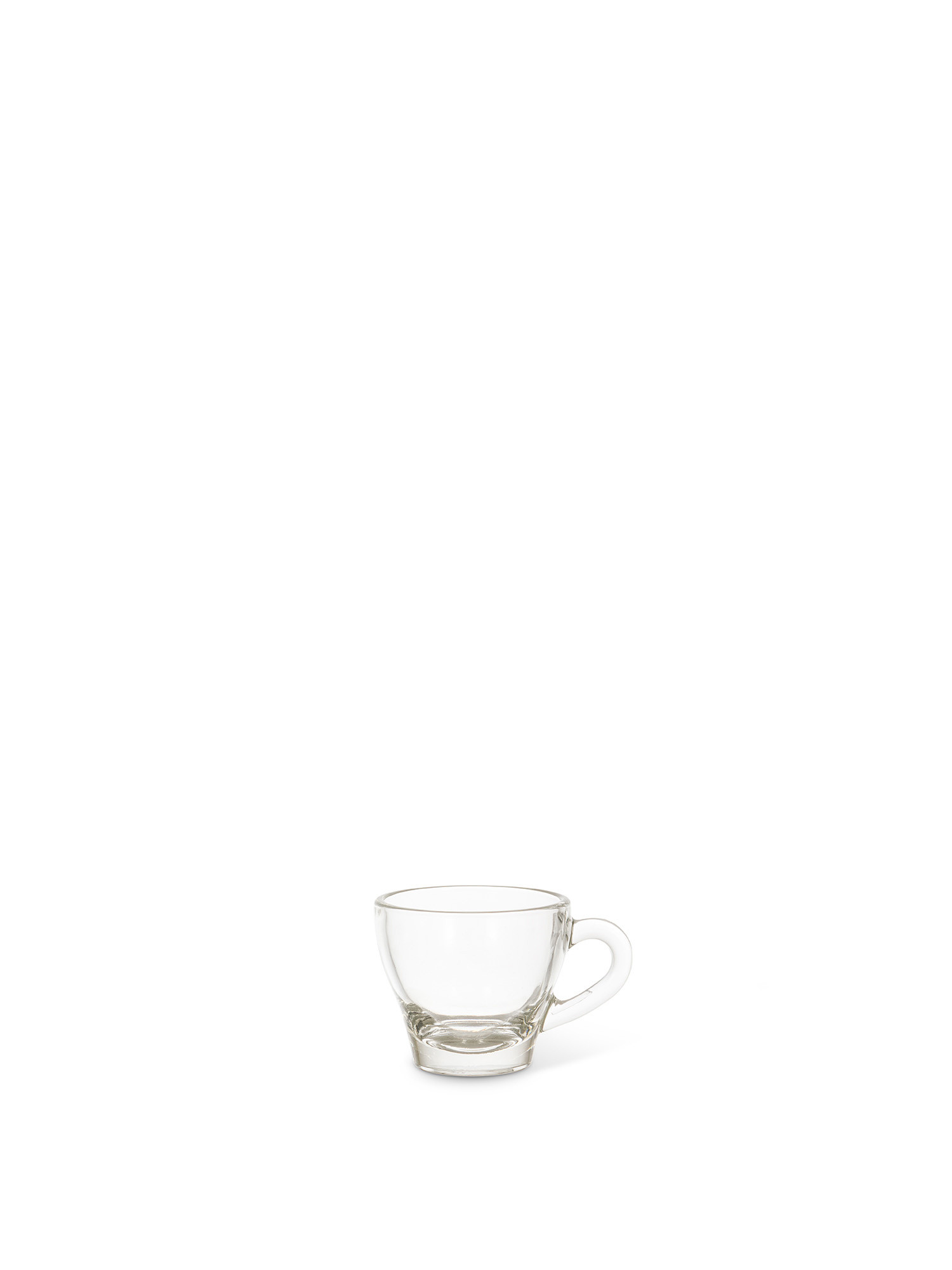 Tazza caffè vetro, Trasparente, large image number 0