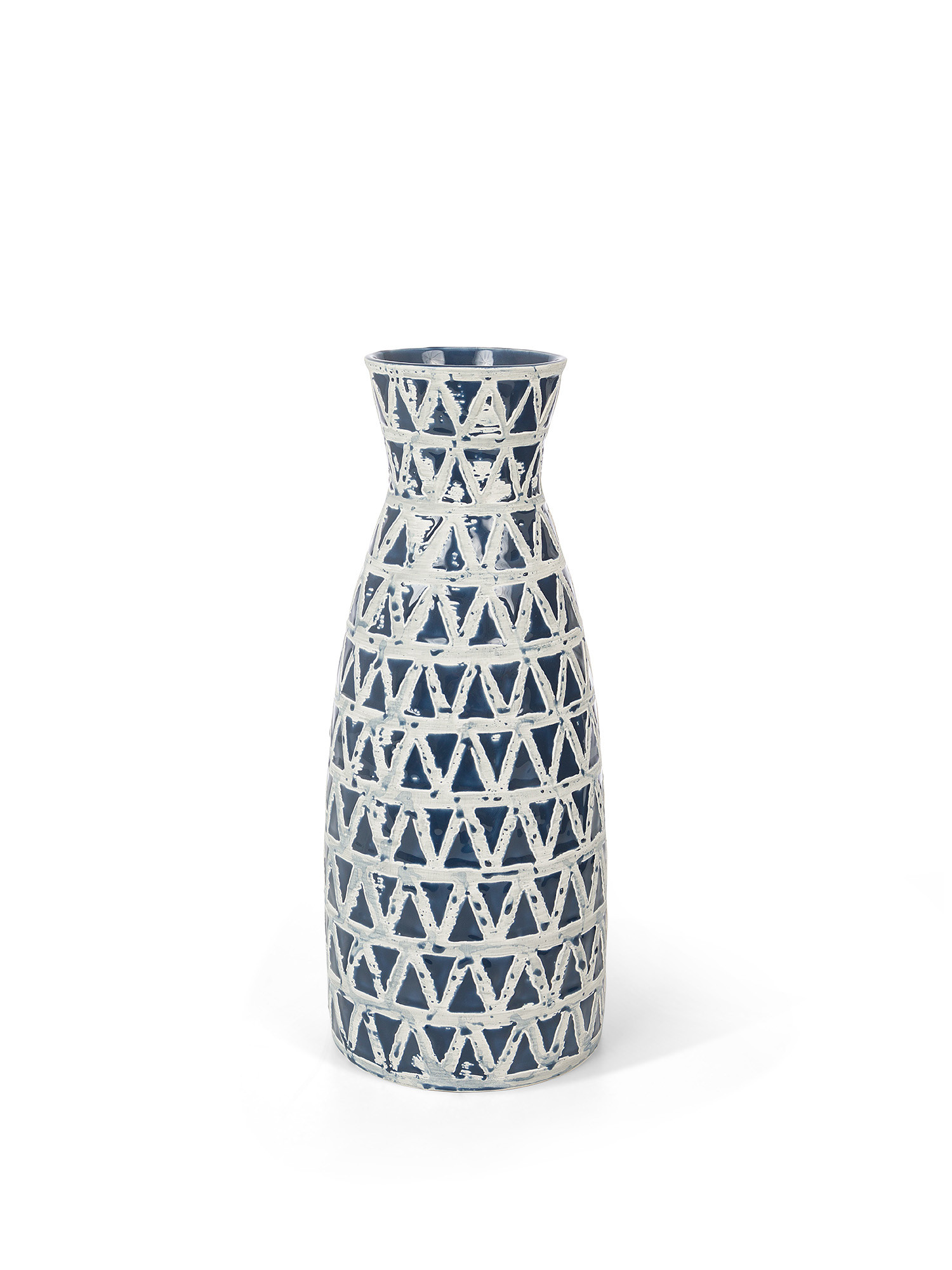 Ceramic vase, Blue, large image number 0