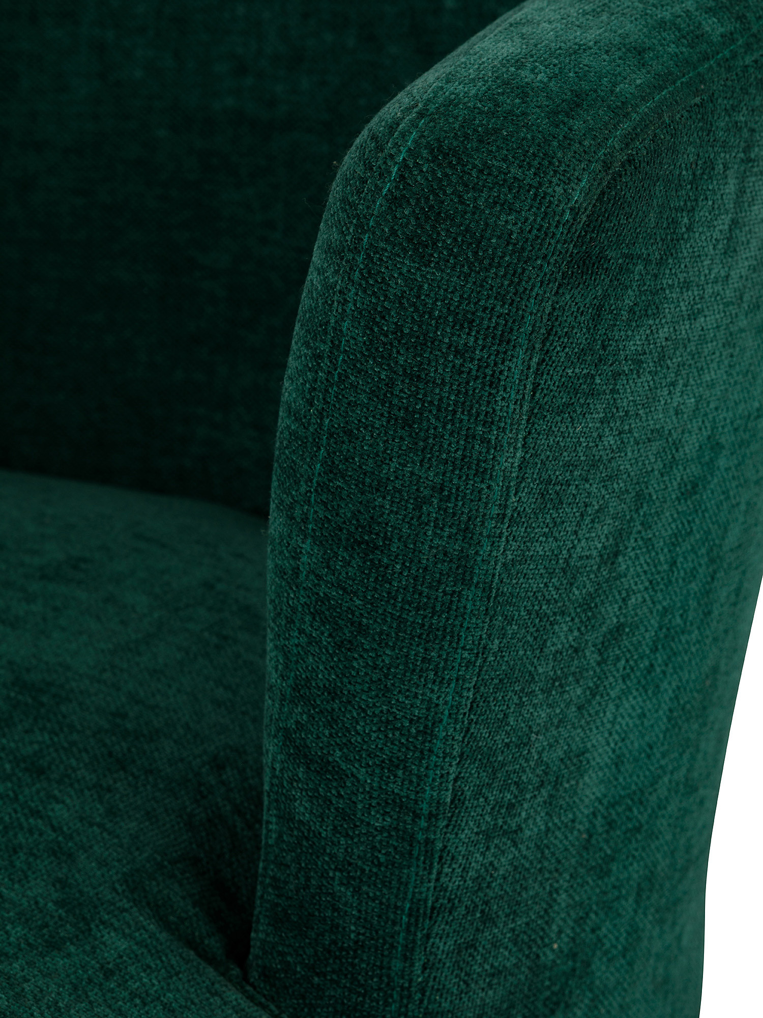 New Juju velvet armchair, Green, large image number 2