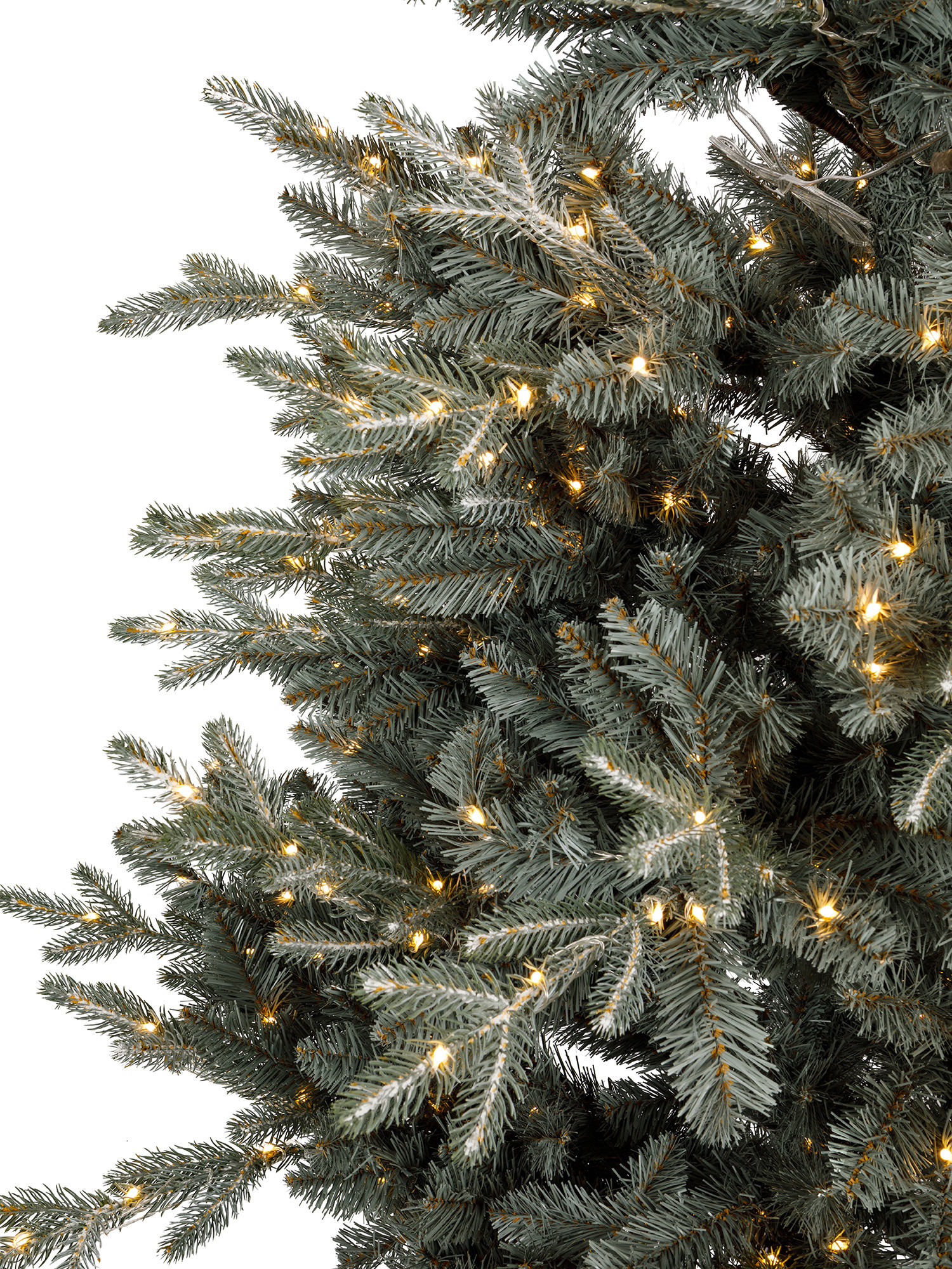 Christmas tree Leara with shades of white H215 1000LED, Dark Green, large image number 1