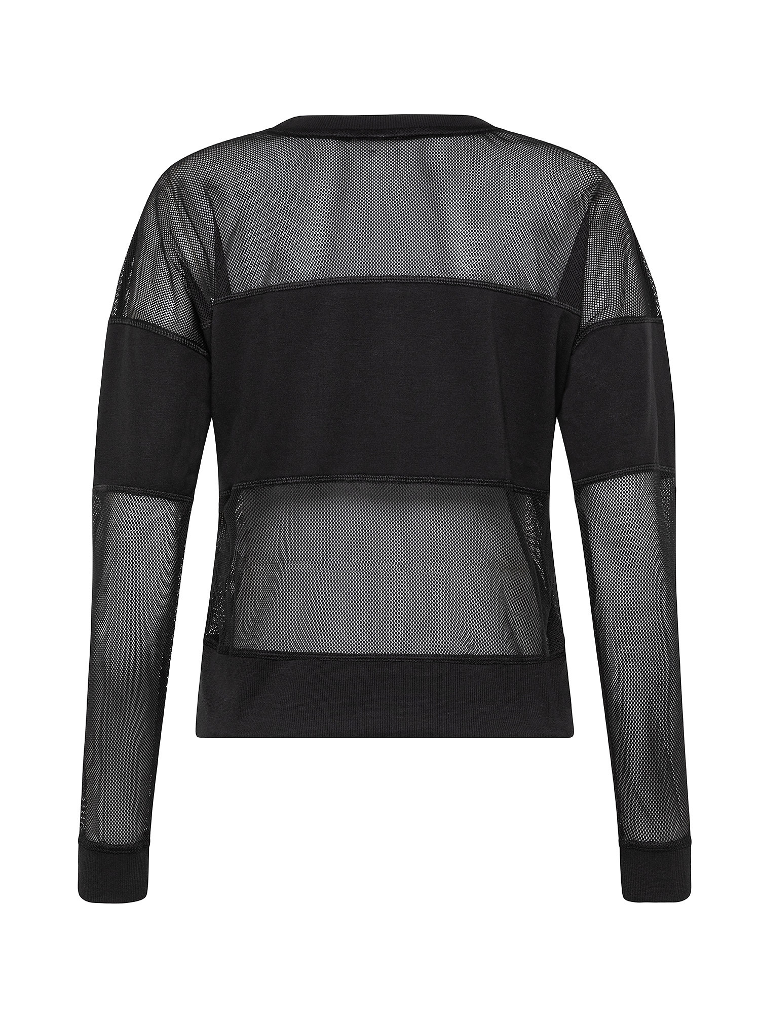 Pullover con maniche lunghe, Nero, large image number 0