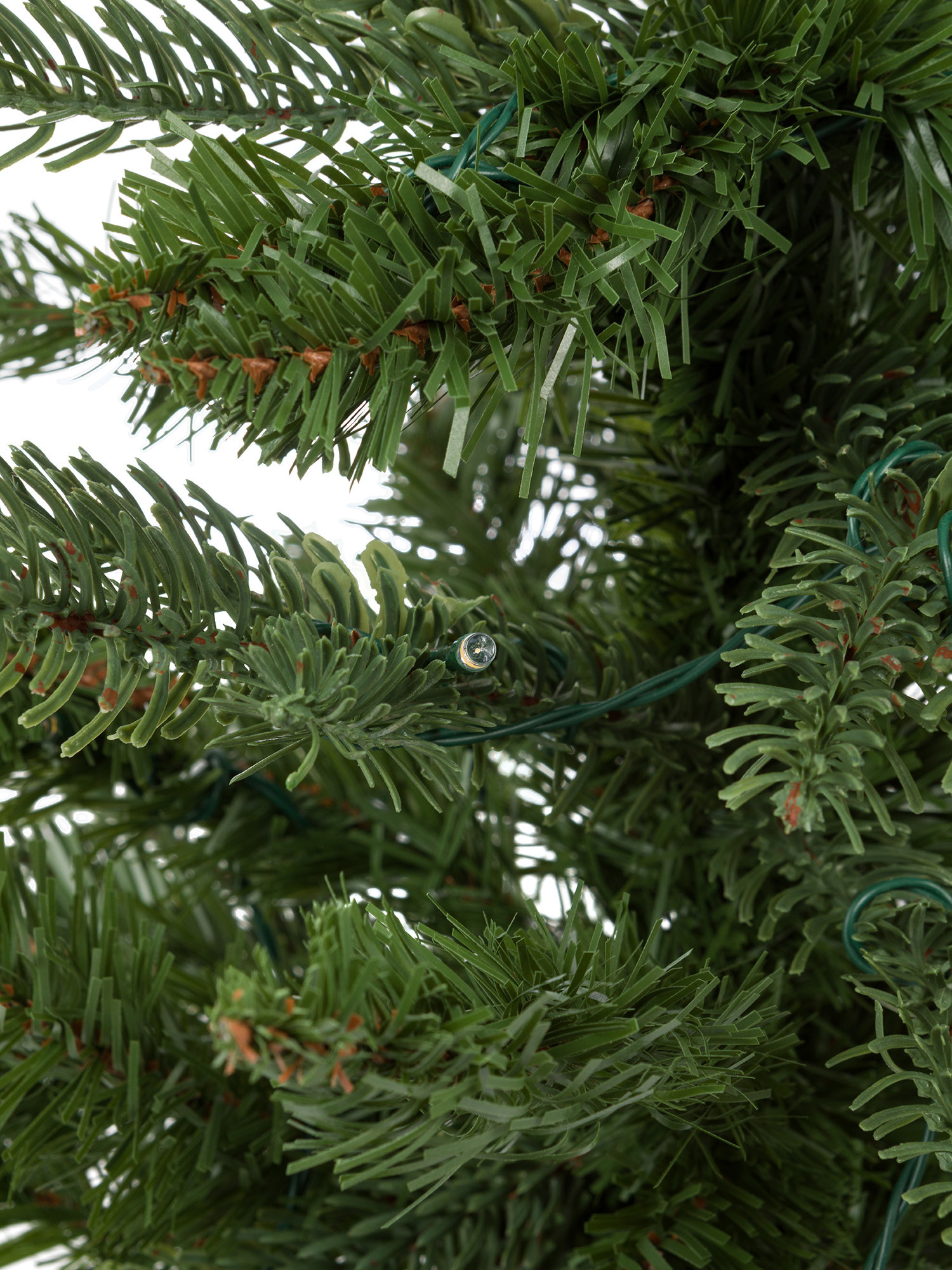 Albero di Natale 30 LED H 60 cm, Verde, large image number 1