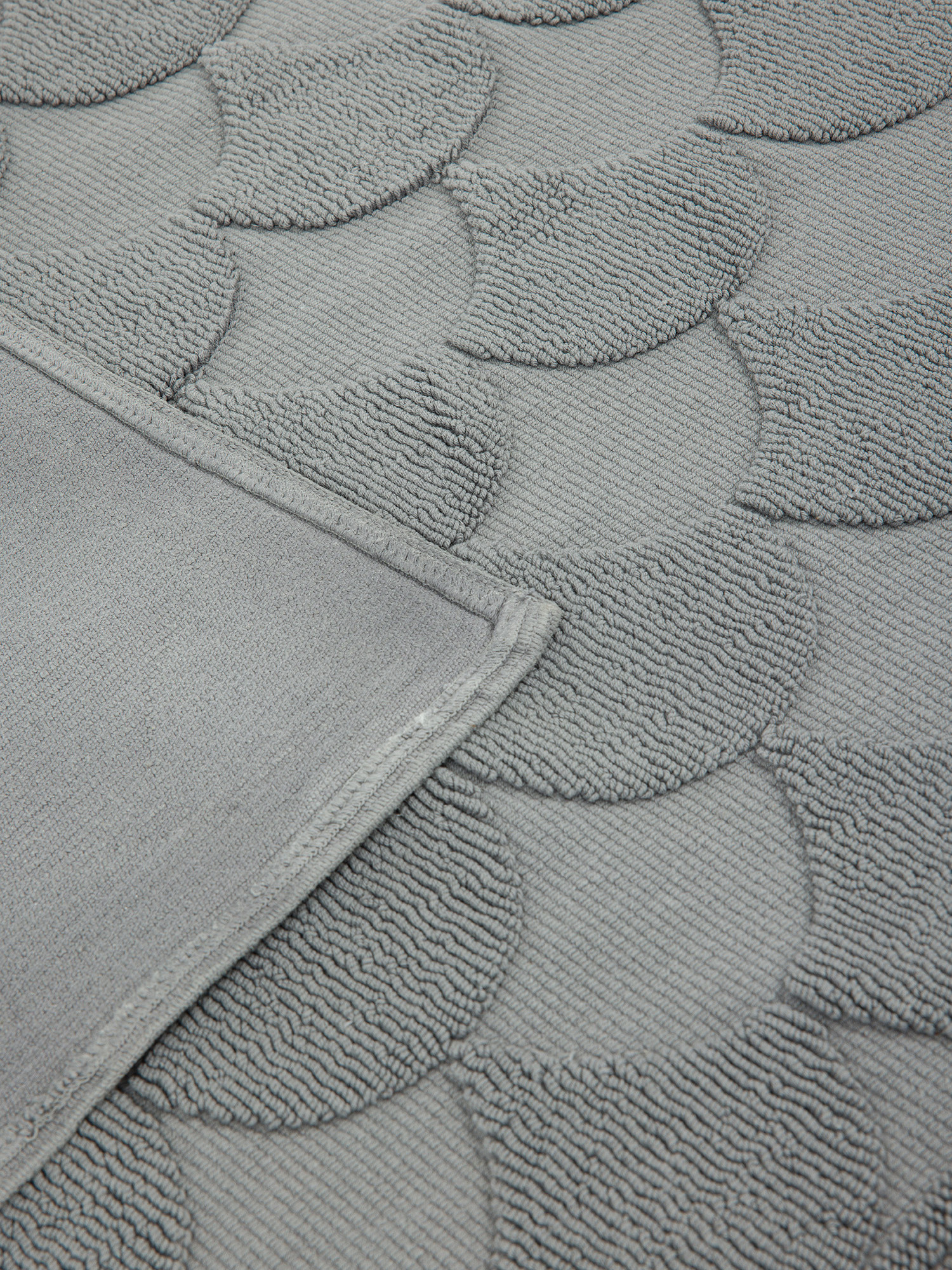 Scendi doccia in puro cotone , Grigio scuro, large image number 1