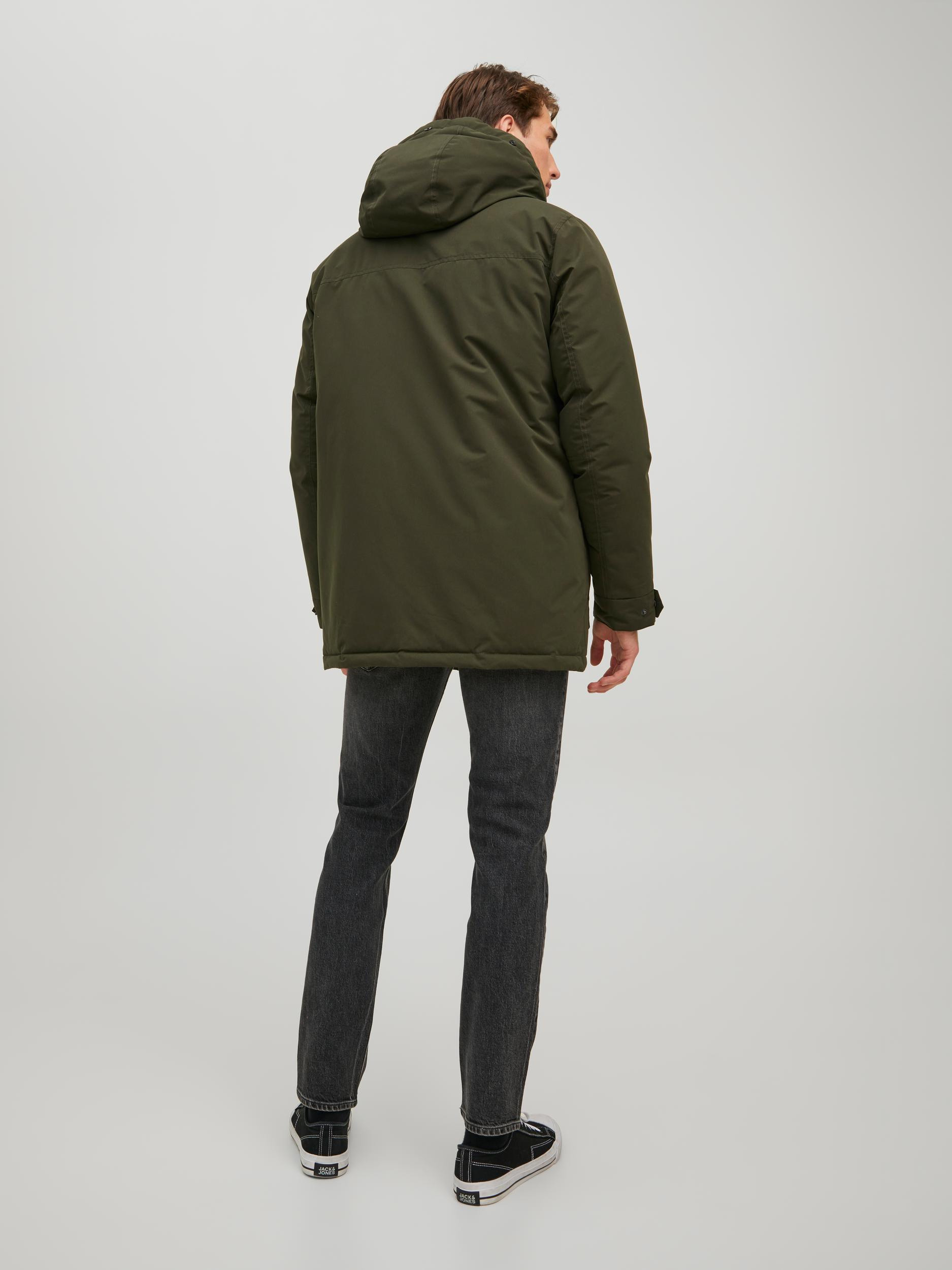 Jacket with adjustable hood, Dark Green, large image number 5