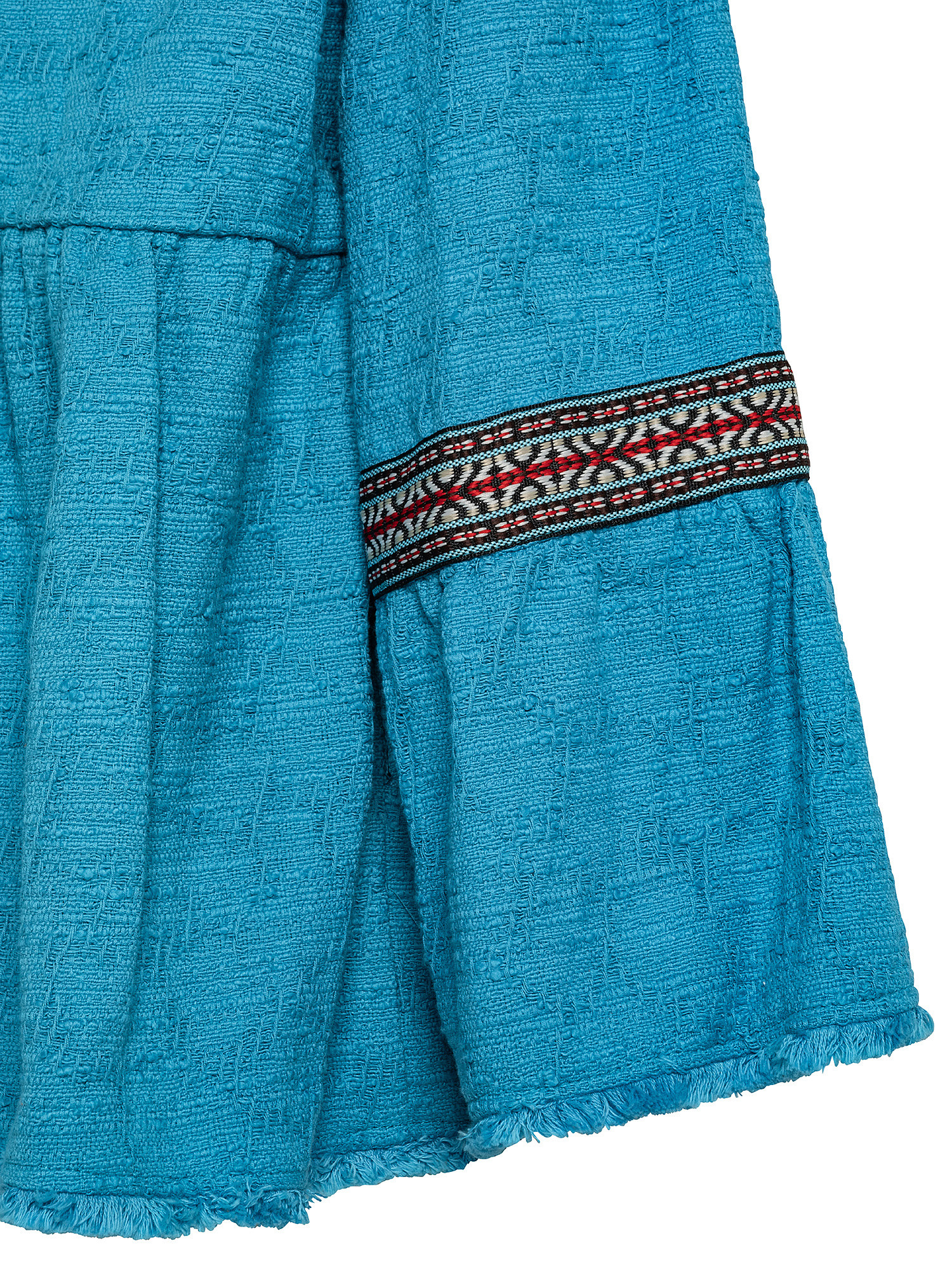 Jacket with ethnic trimmings, Light Blue, large image number 2