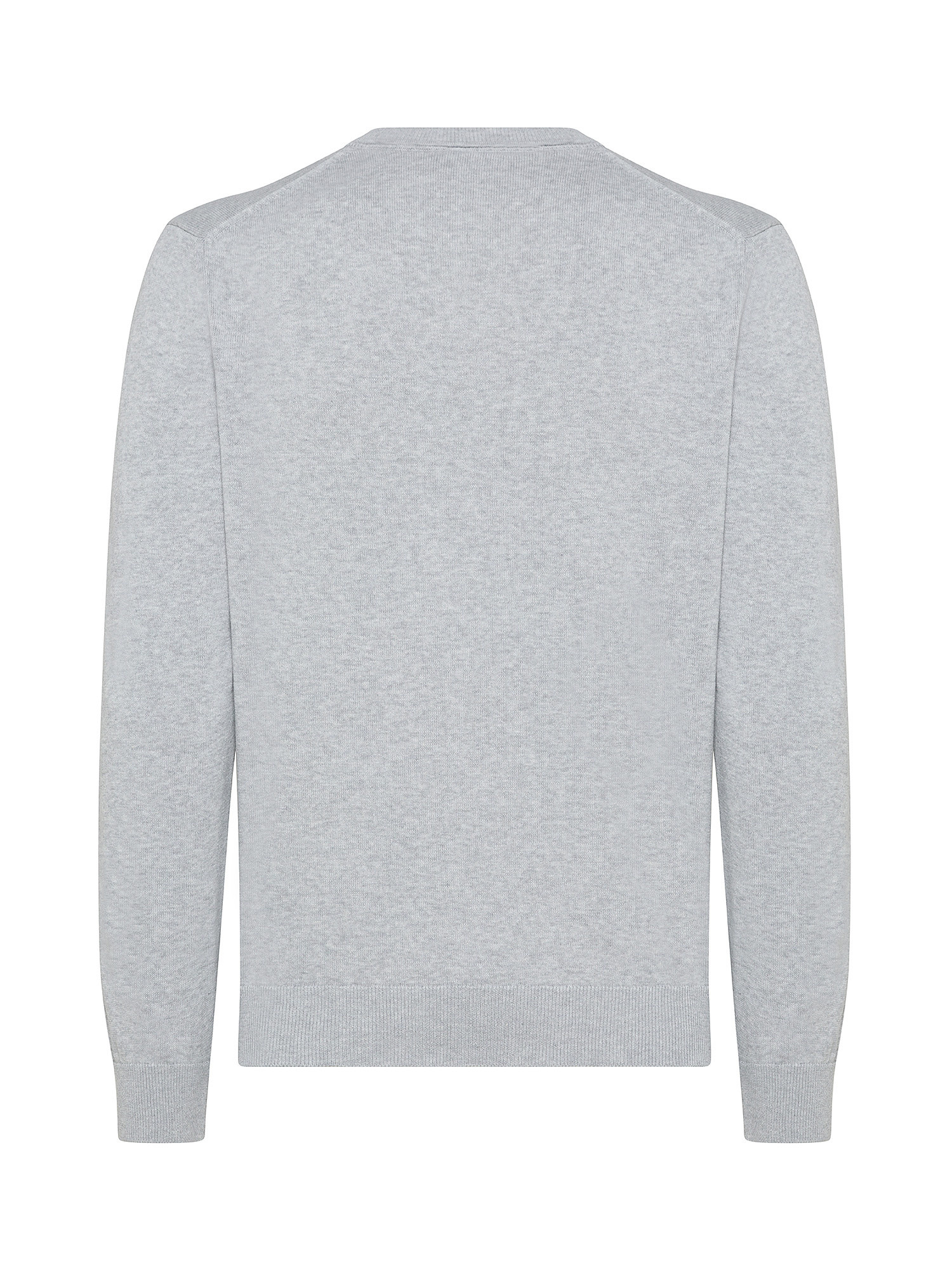 Lacoste - Cotton crewneck sweater, Grey, large image number 1