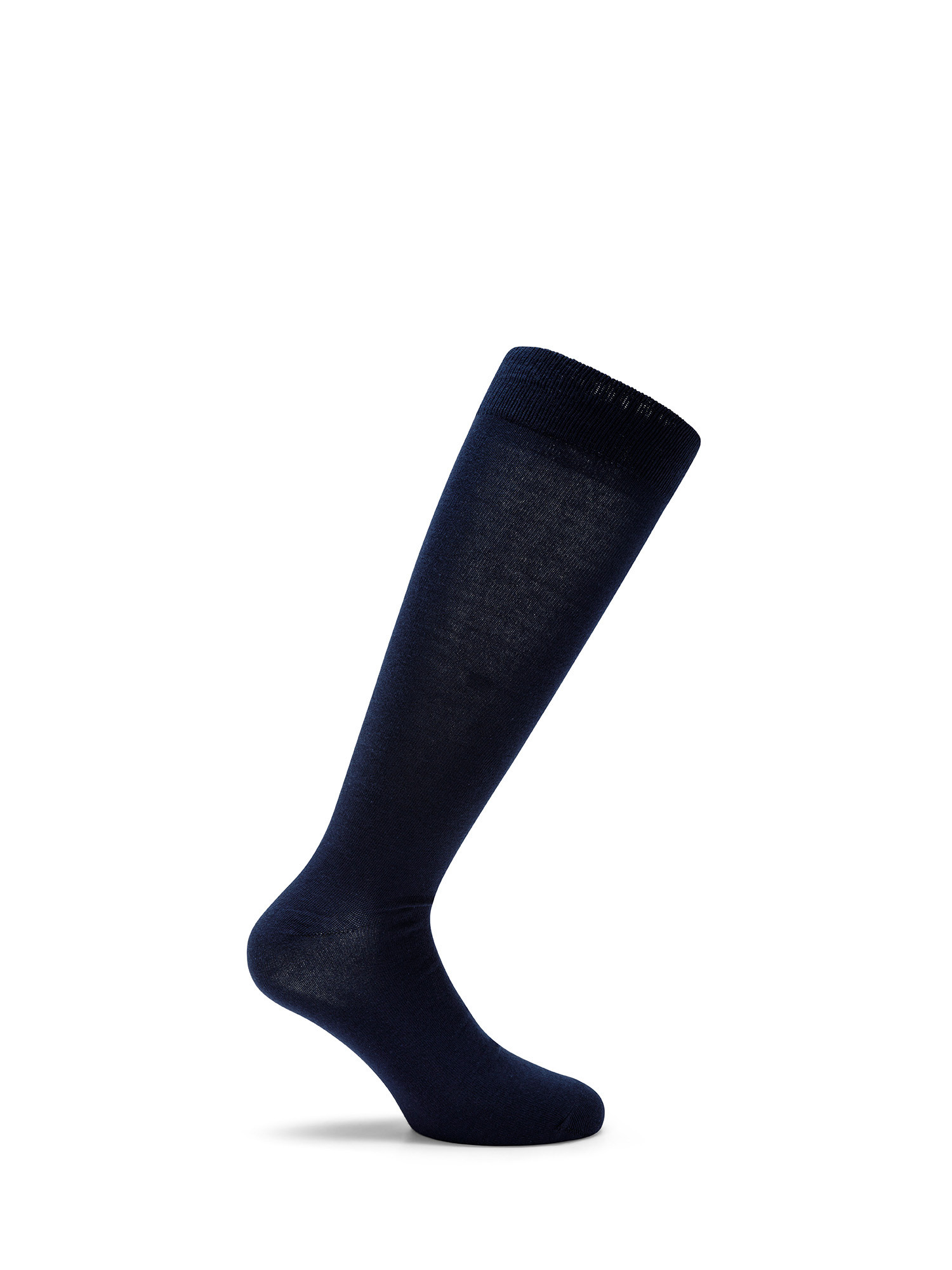 Luca D'Altieri - Set of 3 patterned long socks, Dark Blue, large image number 2
