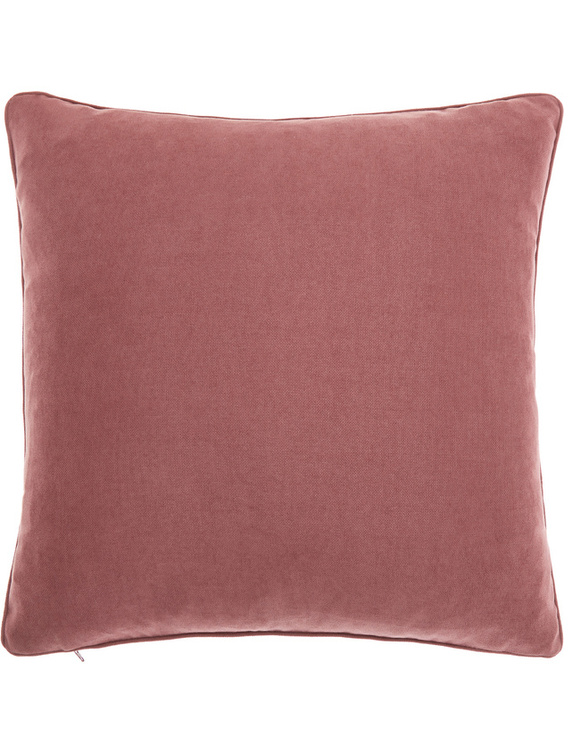 Solid colour melange cushion