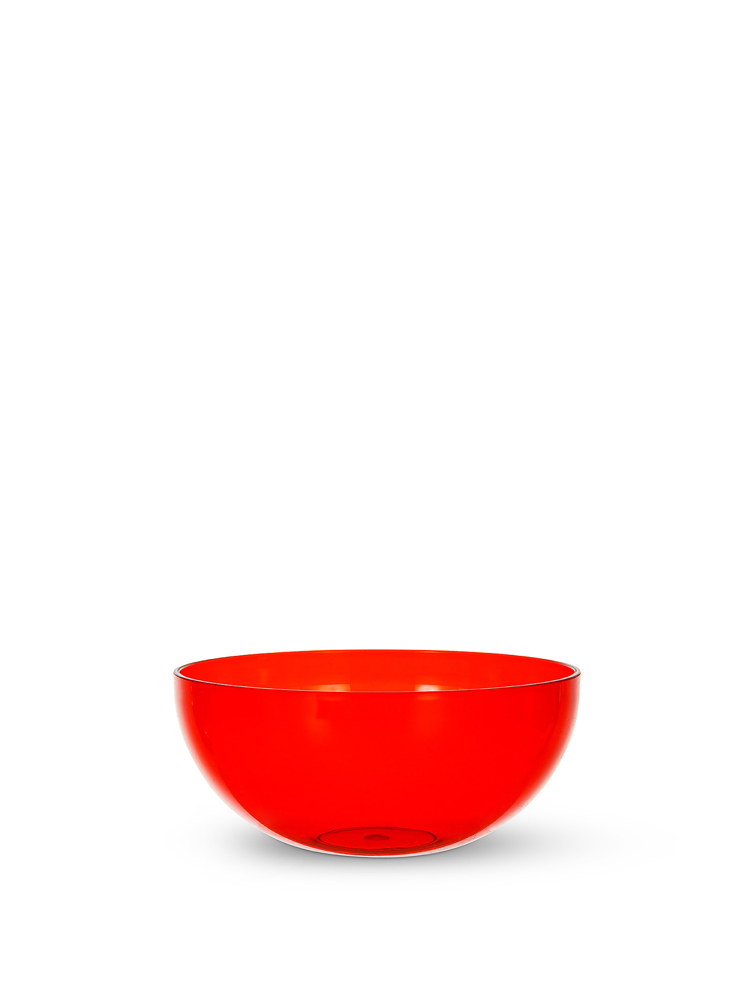 Colored plastic cup, Red, large image number 0