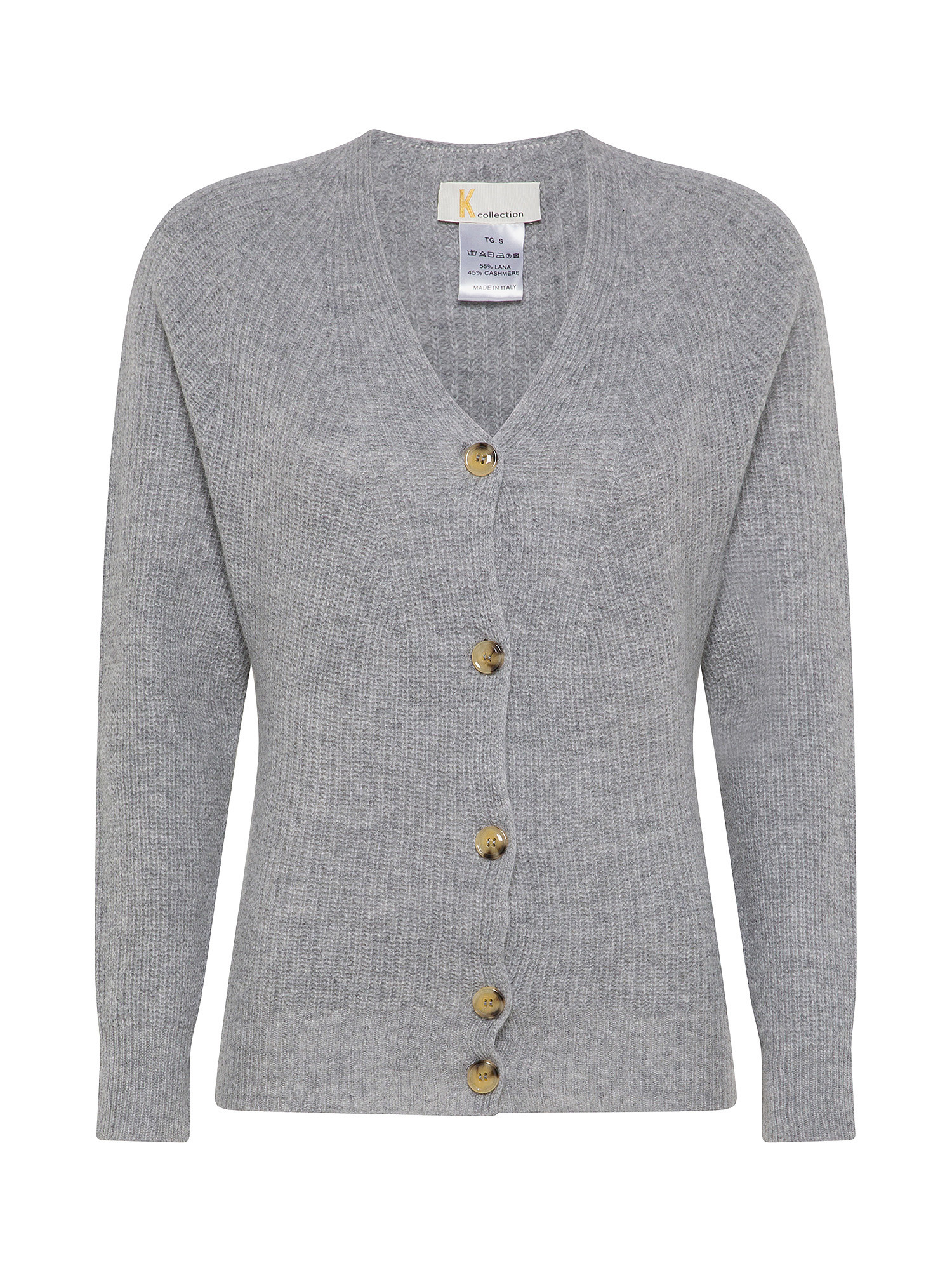 K Collection - Cardigan, Grigio, large image number 0