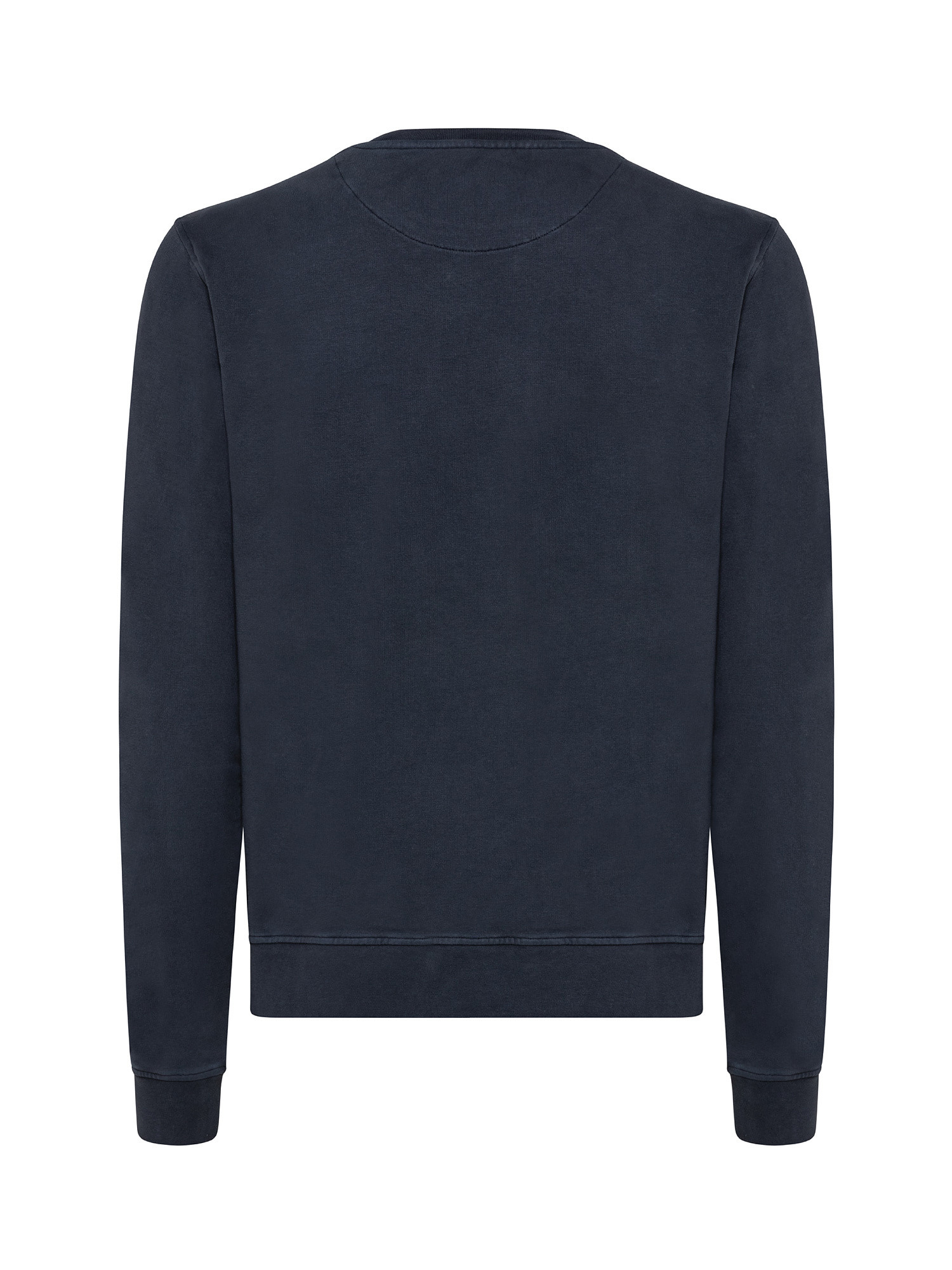 AUTHENTIC print cotton sweatshirt, Blue, large image number 1