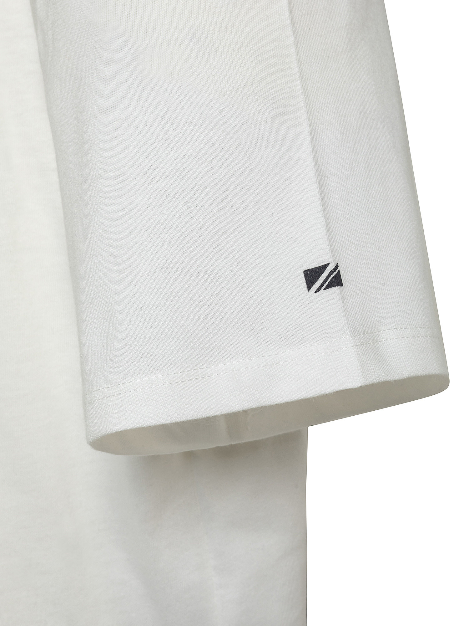 T-shirt in cotone Shedrick, Bianco, large image number 2