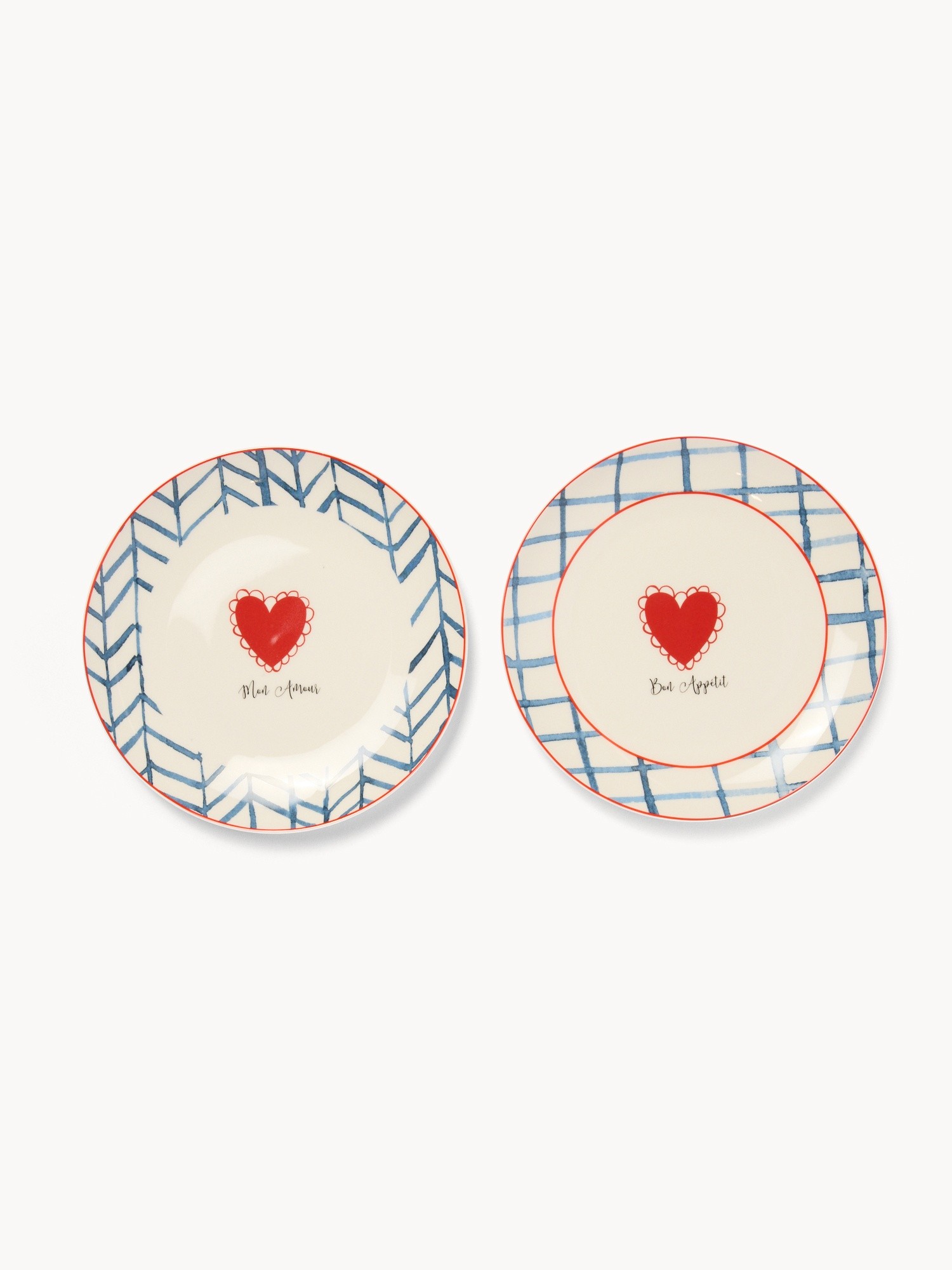 Piatti frutta in new bone china Mon Amour - Prezzo di lancio, Multicolor, large image number 0