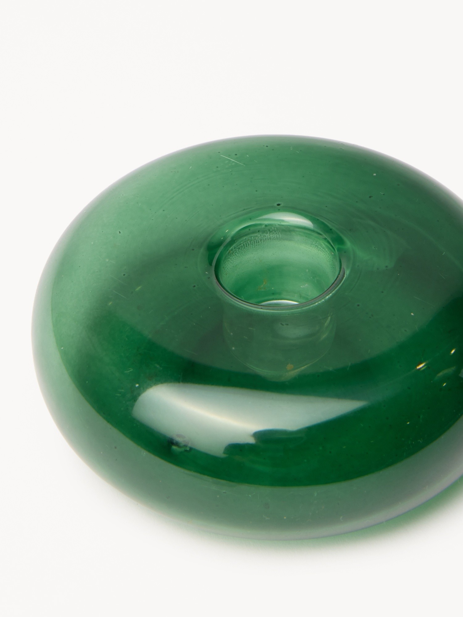 Candeliere in vetro borosilicato, Verde, large image number 1