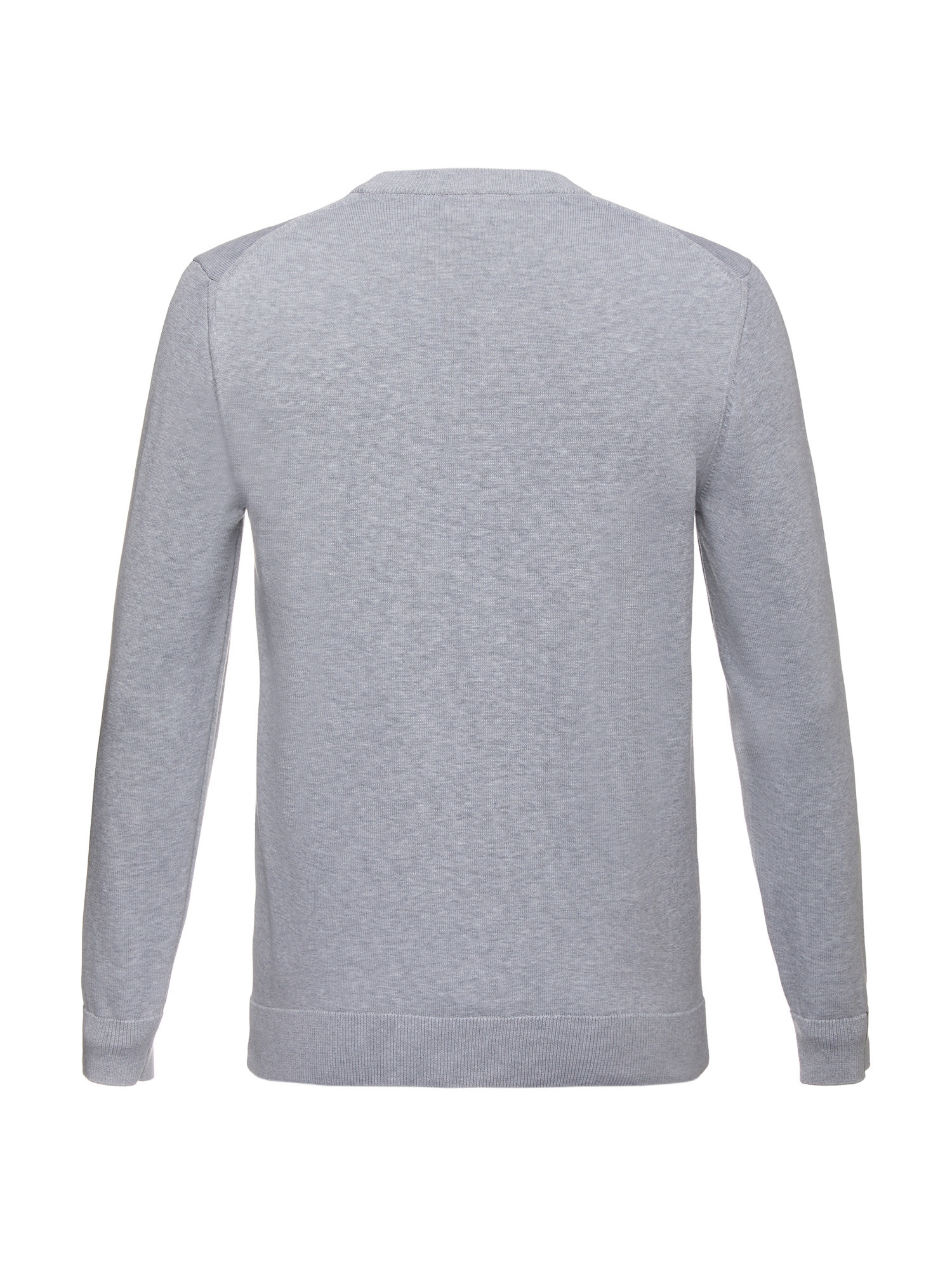 Lacoste - Organic cotton pullover, Light Grey, large image number 1