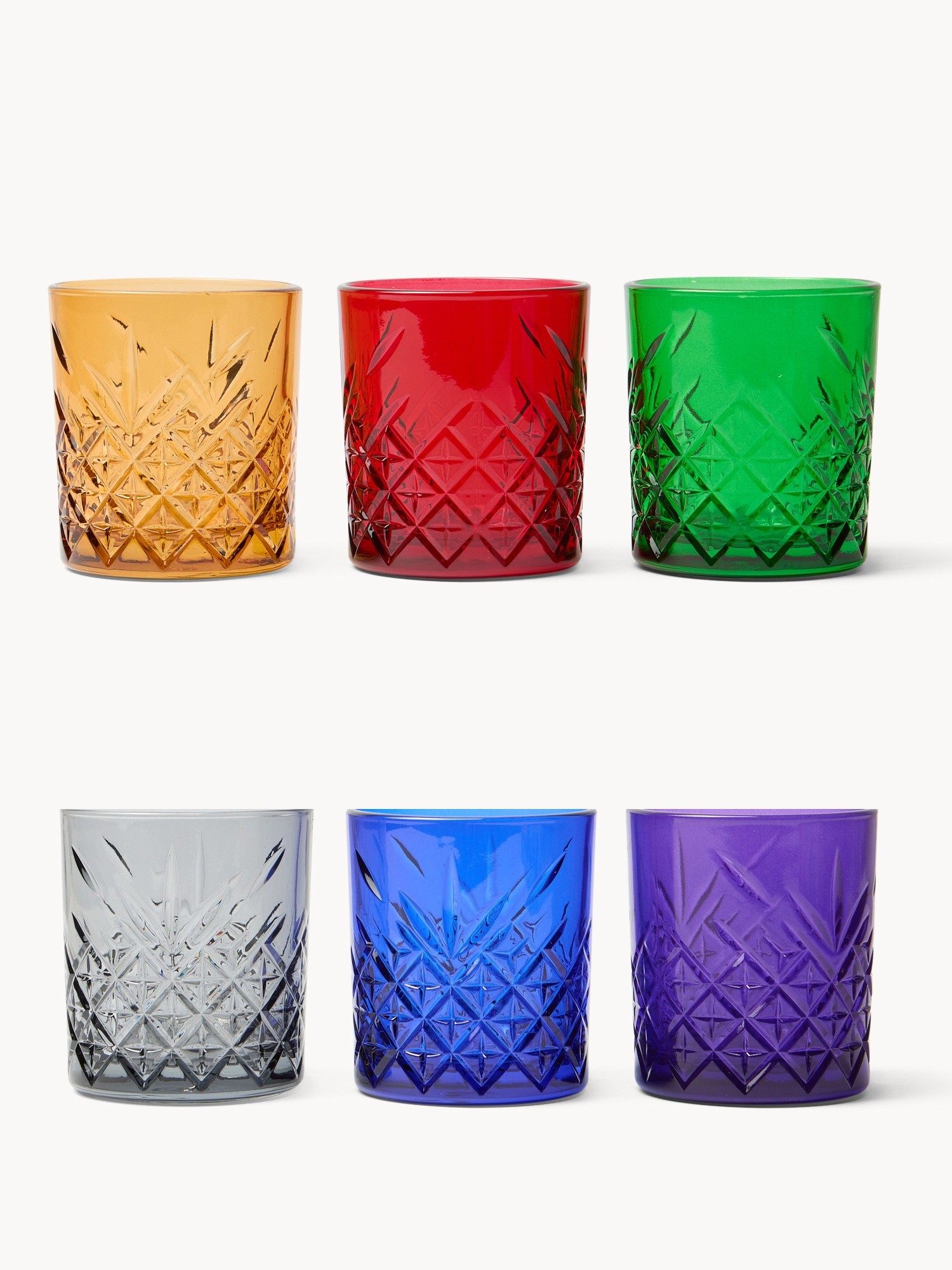 Set 6 bicchieri in vetro Timeless, Trasparente, large image number 0