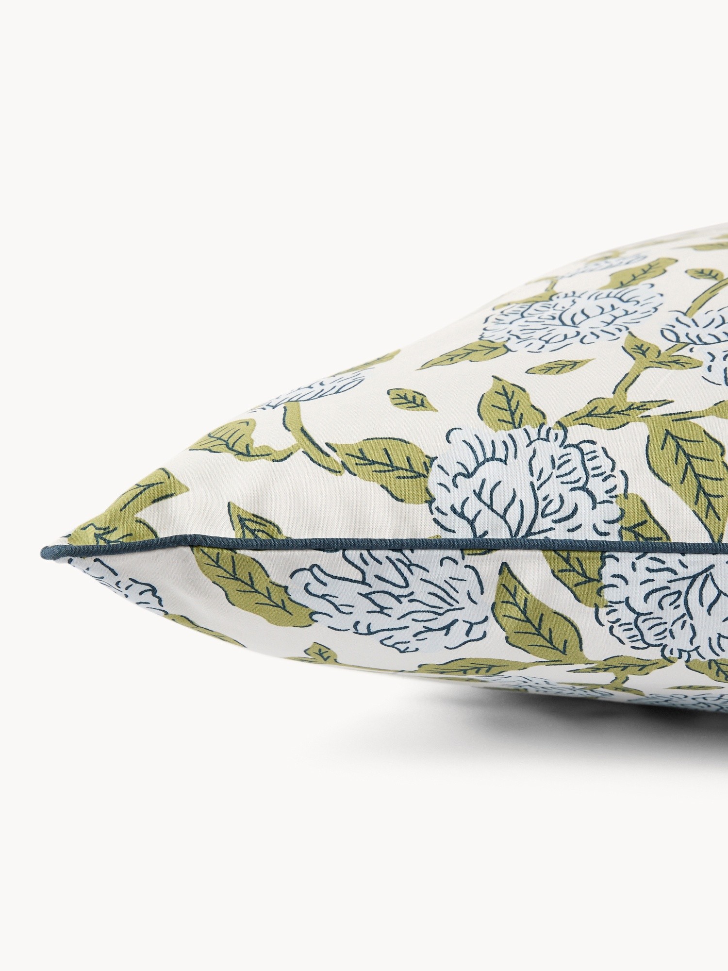 Federa in cotone percalle fantasia floreale, Multicolor, large image number 1