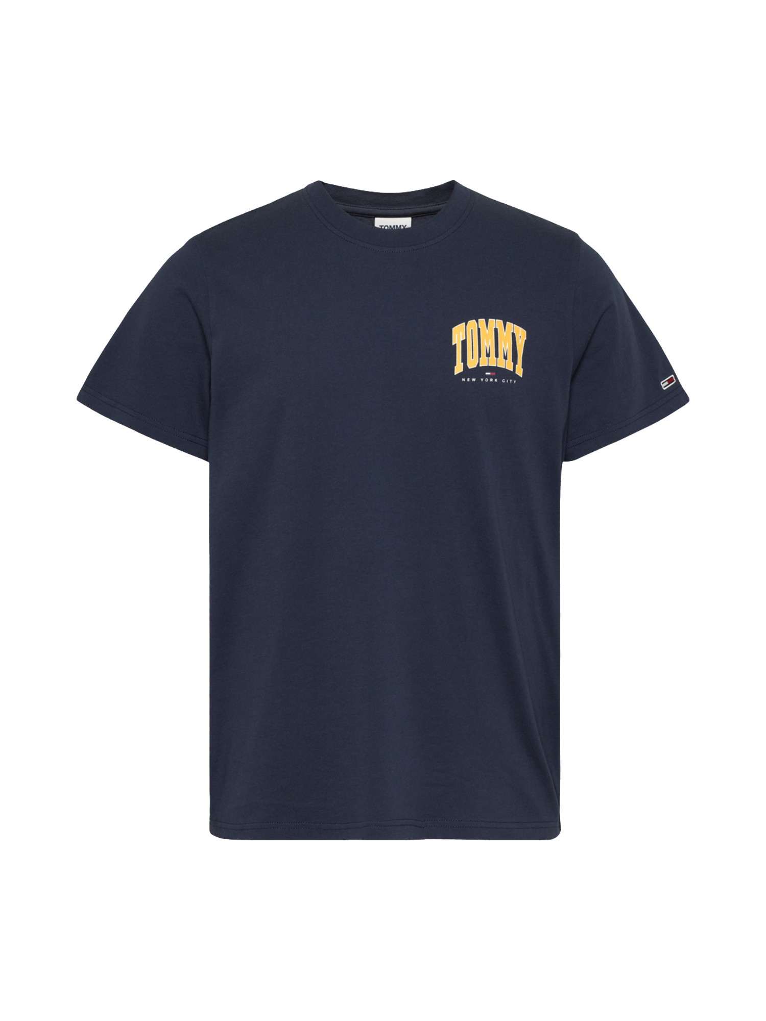 T-shirt with college print, Blue, large image number 0