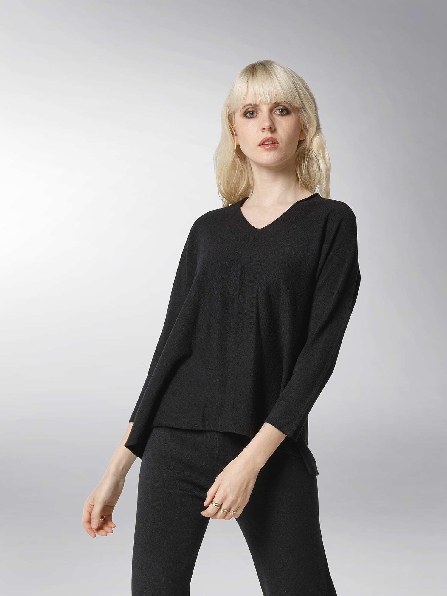 K Collection - Pullover, Black, large image number 3