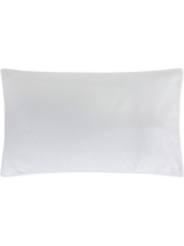 Cotton percale jacquard pillowcase Portofino