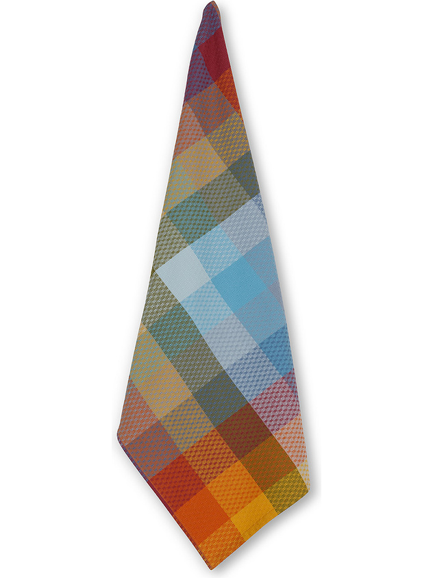 Strofinaccio puro cotone trama jacquard