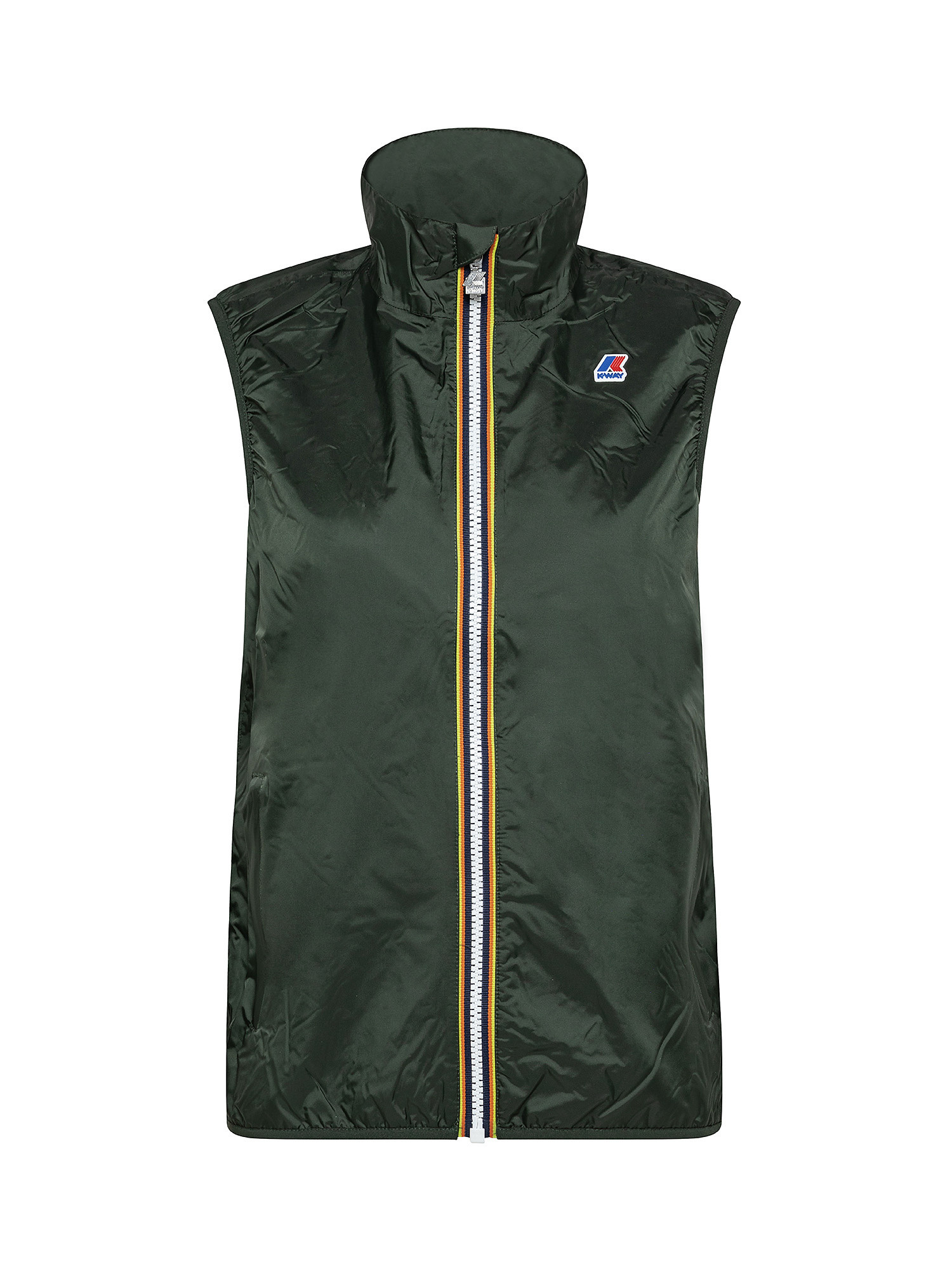 Slim fit waterproof jacket, Dark Green, large image number 0