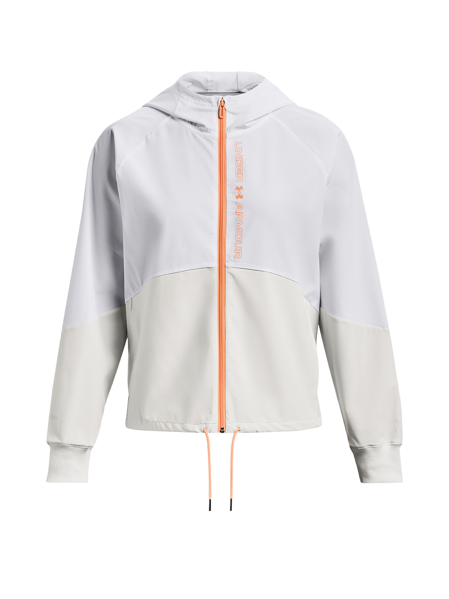 Under Armour - Giacca UA Woven Full-Zip, Bianco, large image number 0