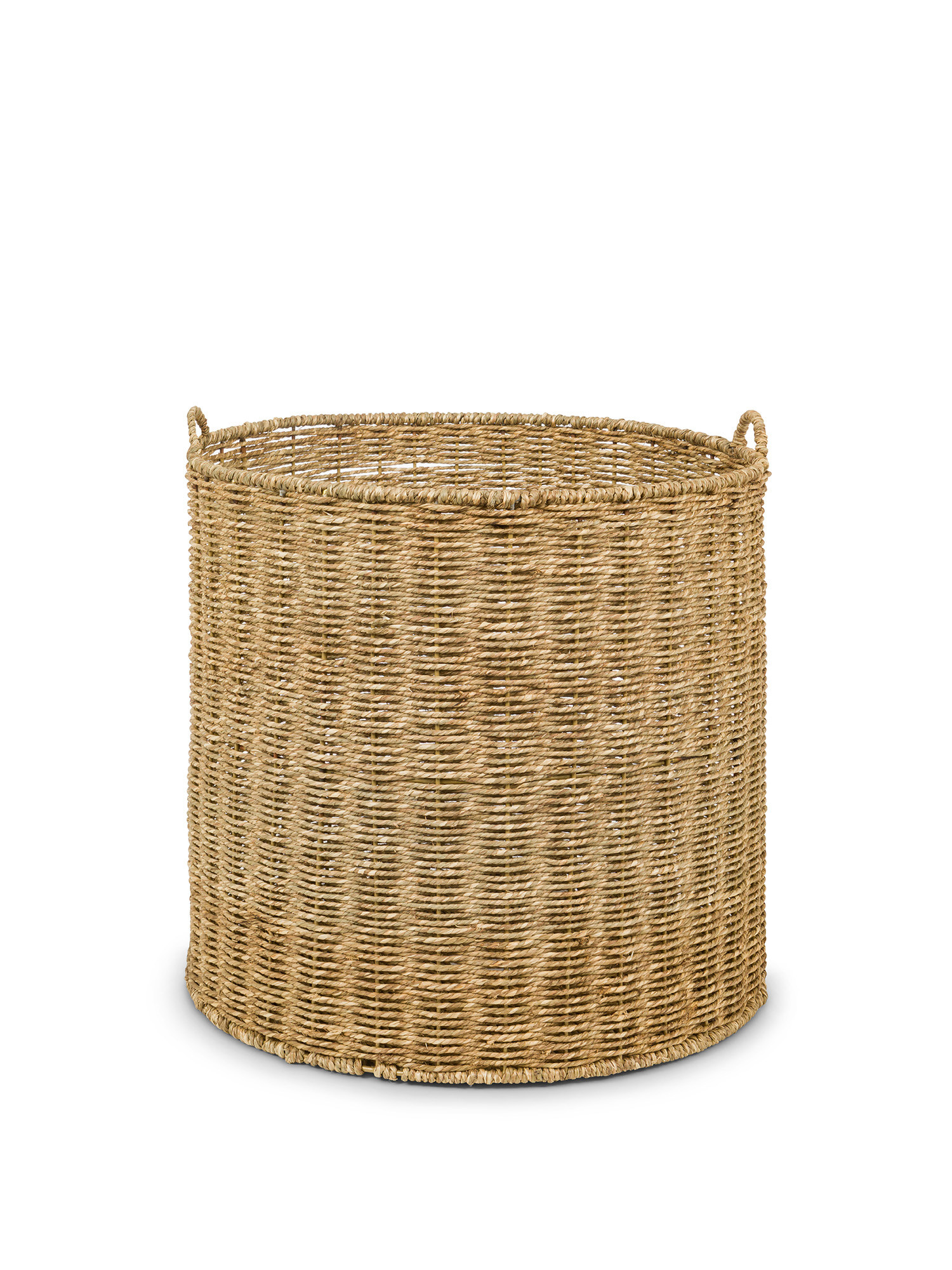 Handmade jute basket, Natural, large image number 0