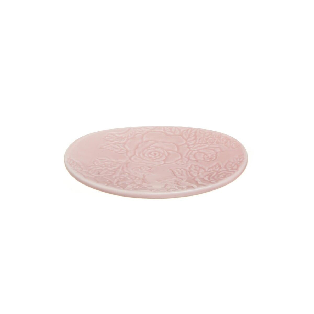 Rose ceramic soap dish, Light Pink, large image number 0
