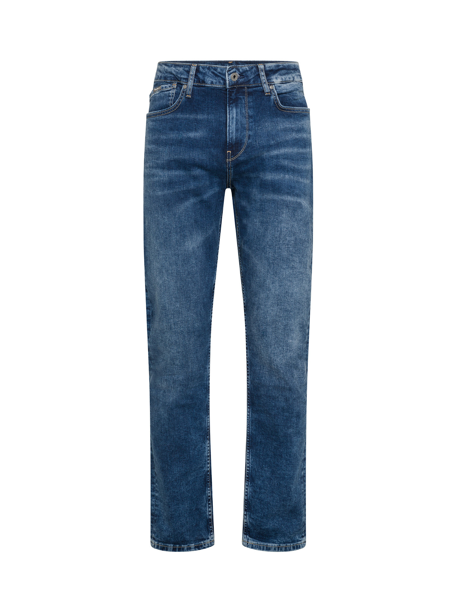 Pepe Jeans - Slim fit five pocket jeans, Dark Blue, large image number 0