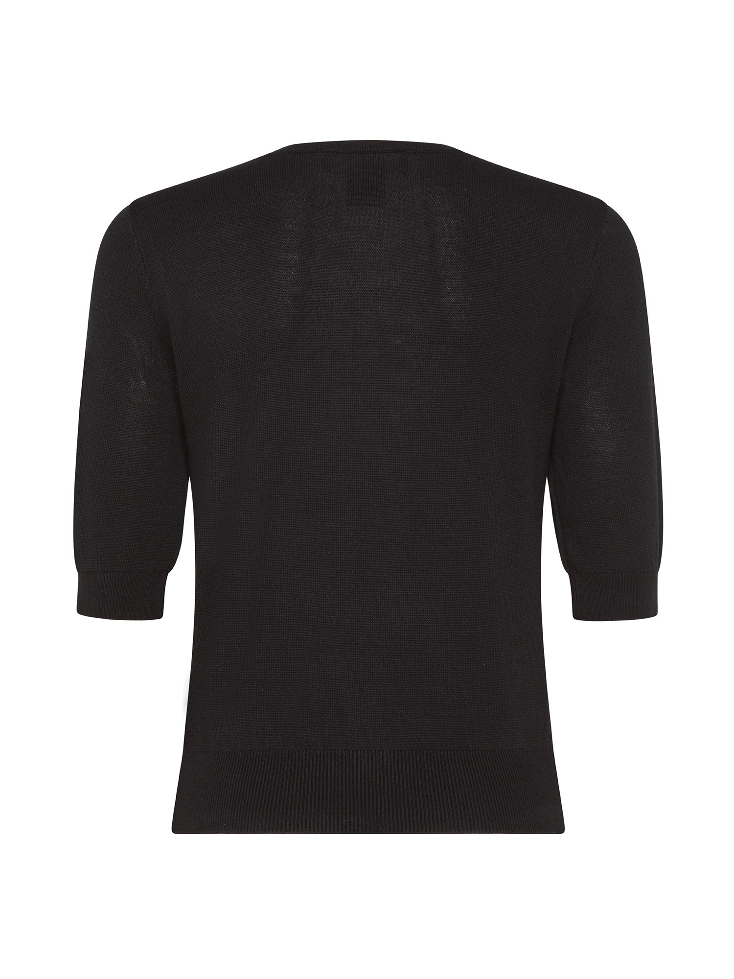 DKNY - V-neck sweater, Black, large image number 1