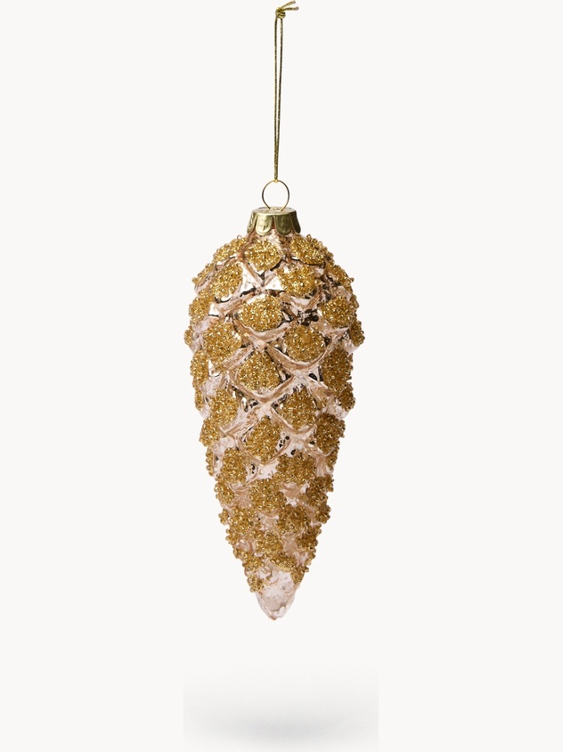 Glass tree ornament