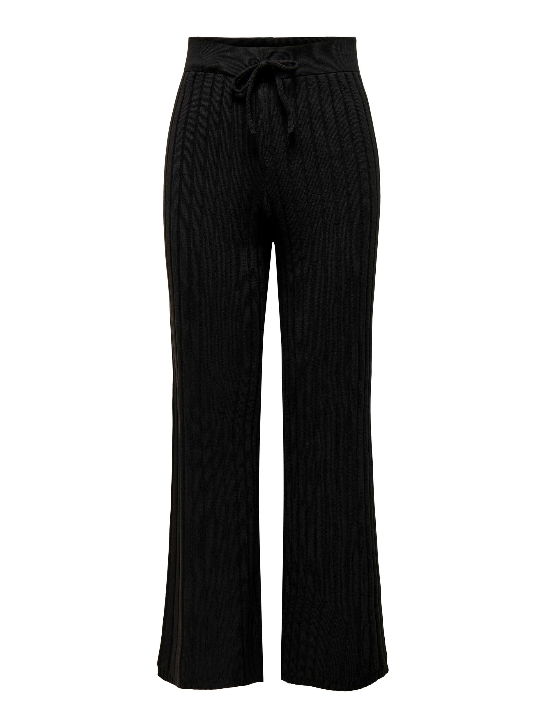 high-waisted trousers, Black, large image number 0