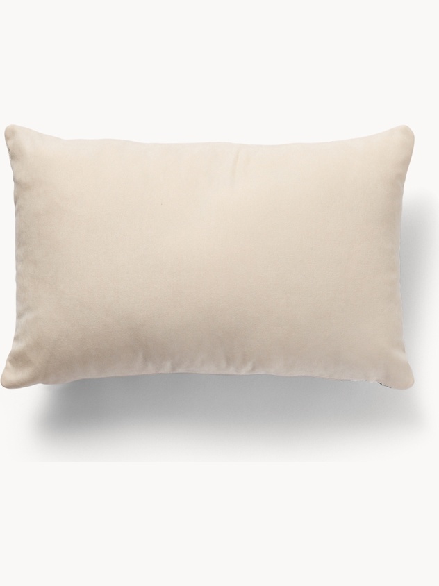 Blue striped cushion 35x55cm