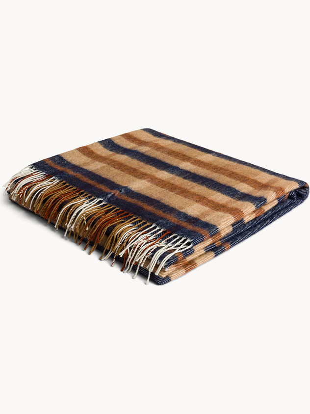 Made in Italy Checked Throw