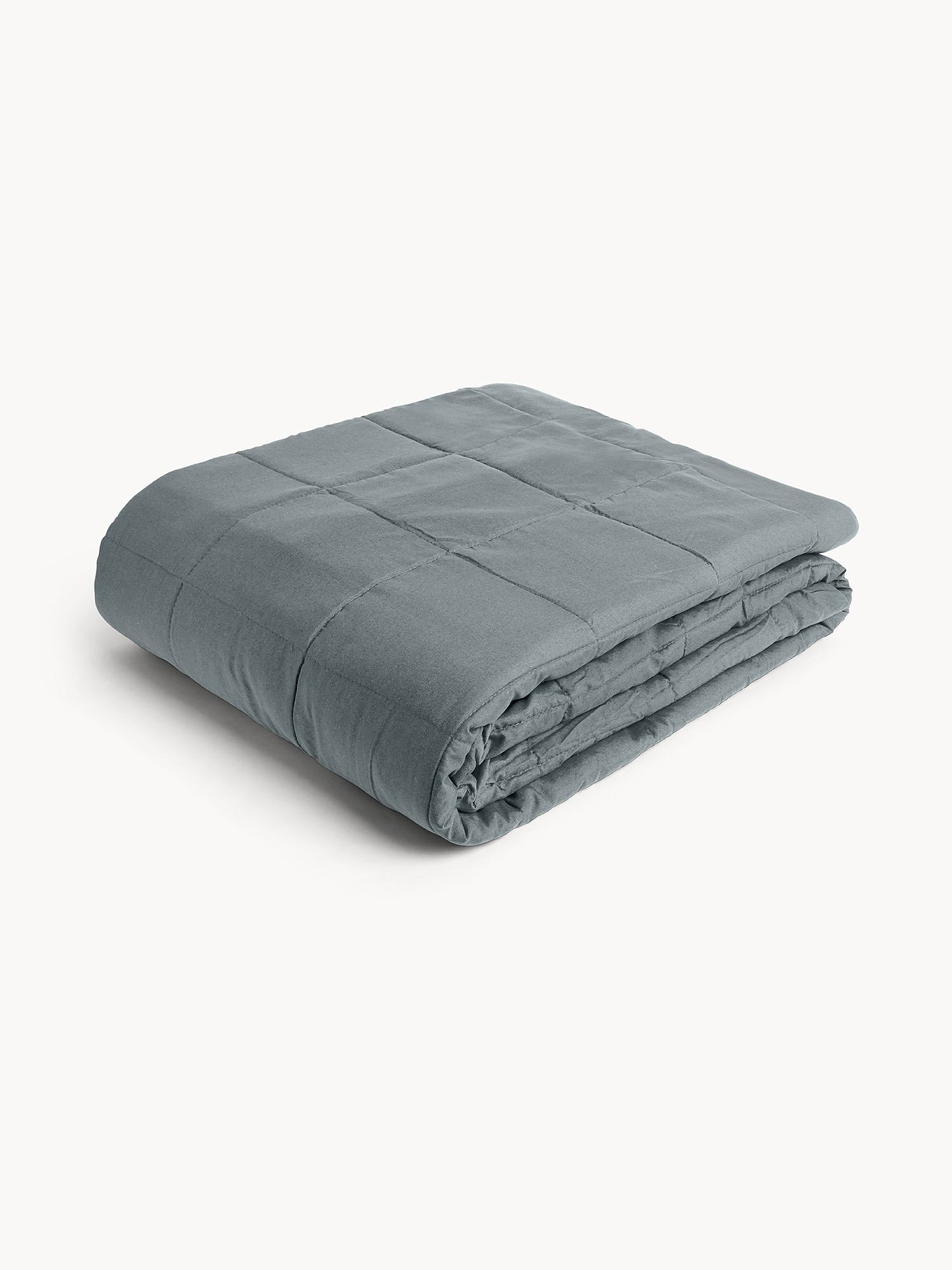 Trapunta double face in microfibra leggera, Grigio, large image number 0