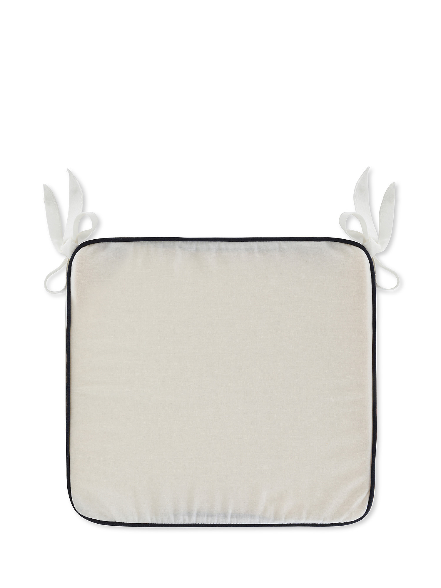 Cuscino da esterno in teflon 42x42cm, Bianco, large image number 0