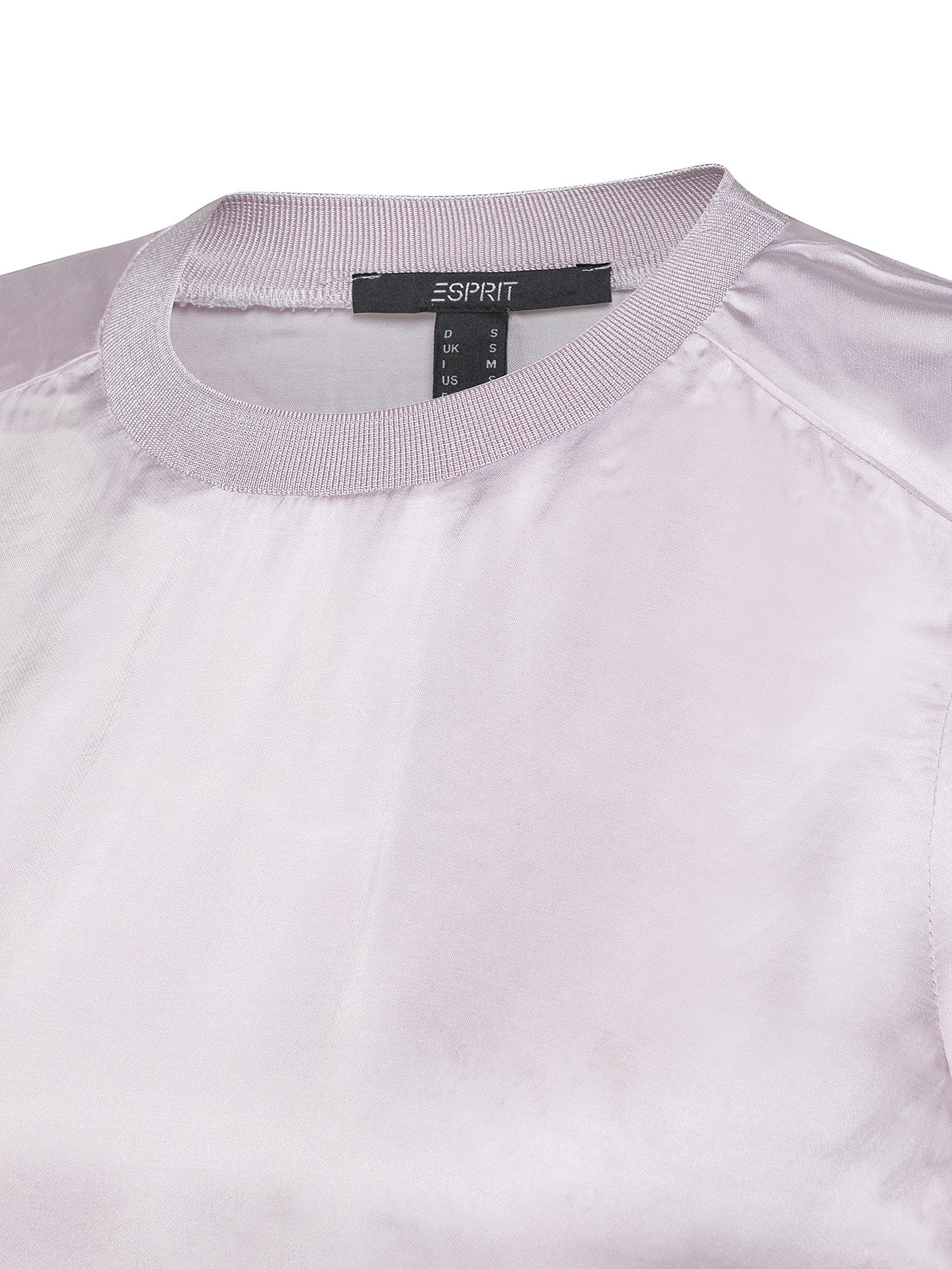 Short-sleeved silk-effect blouse, Light Pink, large image number 2
