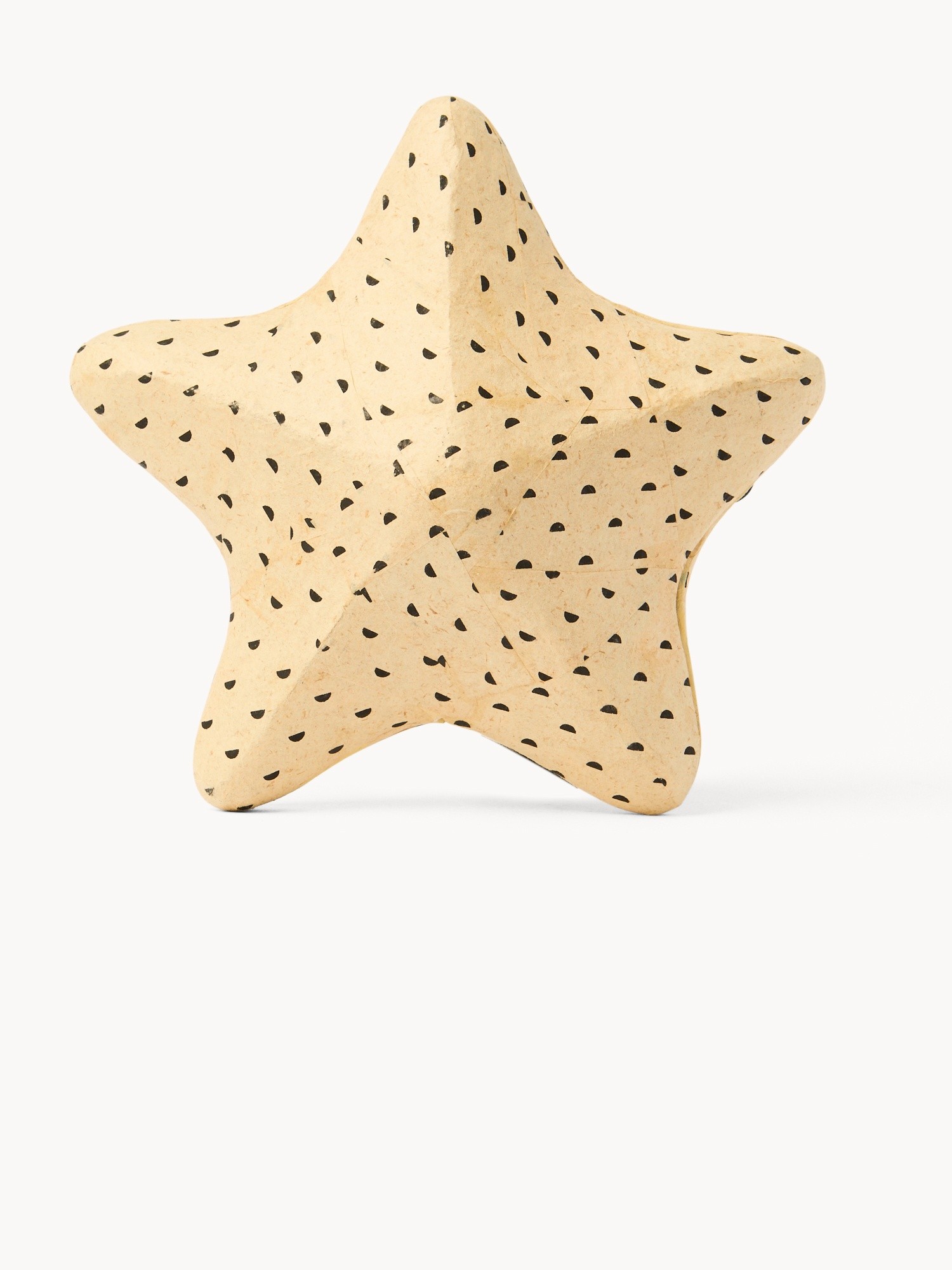 Christmas decoration made from clothing, Beige, large image number 0