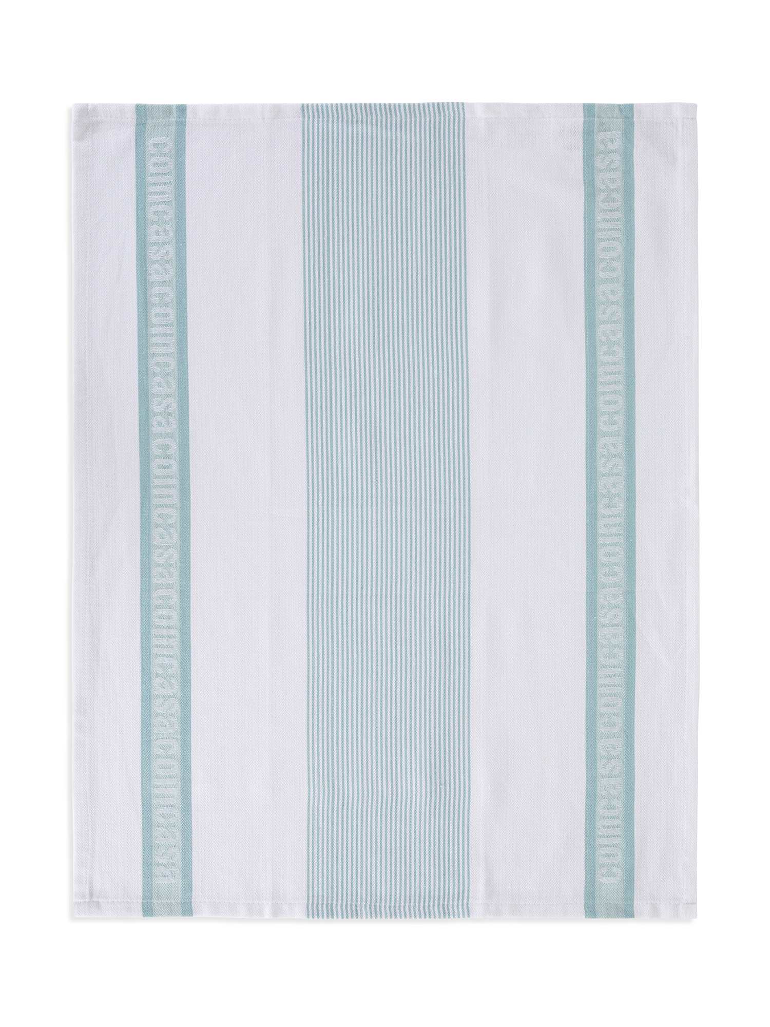 Set of 3 Coincasa jacquard cotton tea towels, Multicolor, large image number 1